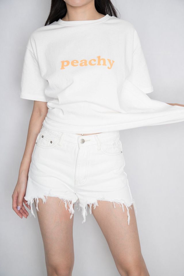 Alex White Denim Short