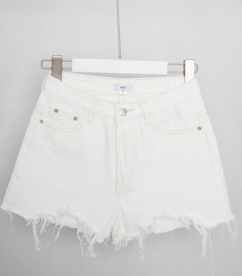 Alex White Denim Short