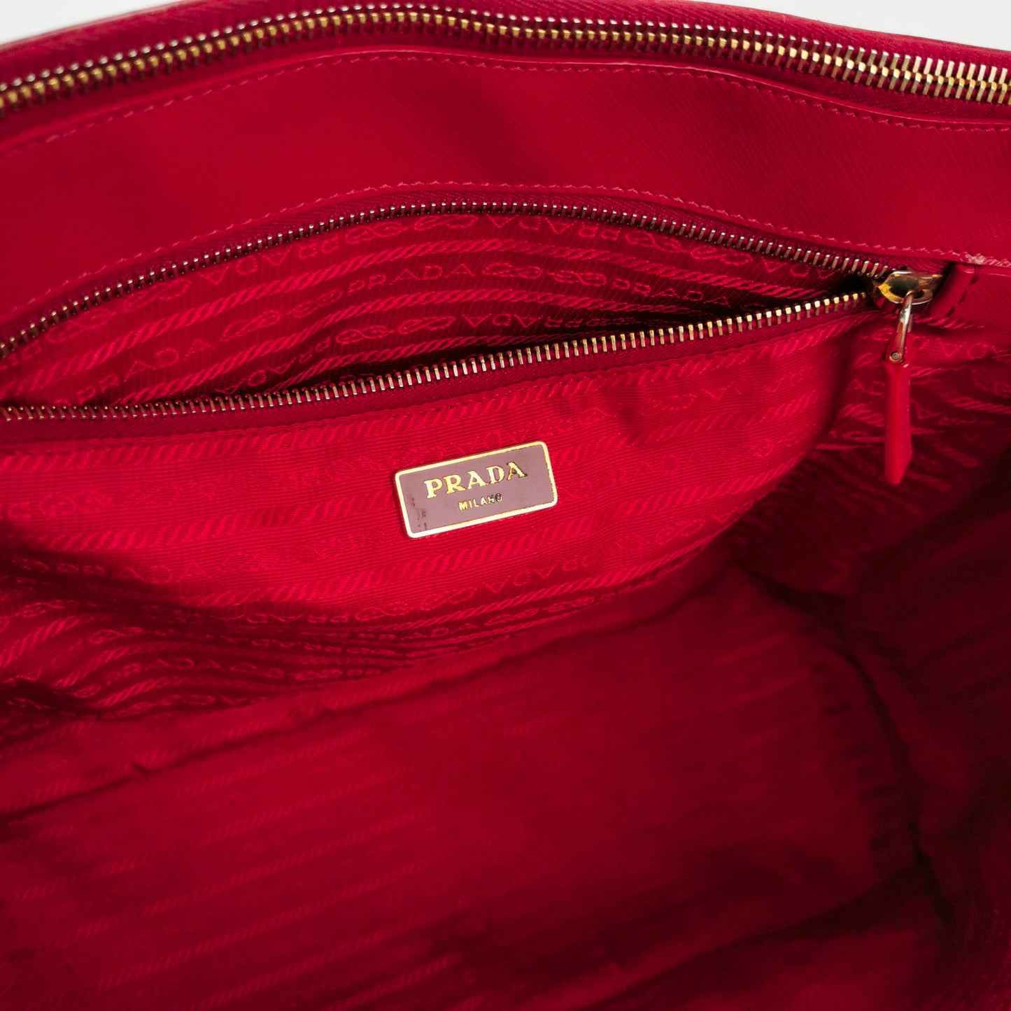 Prada Red Large Galleria