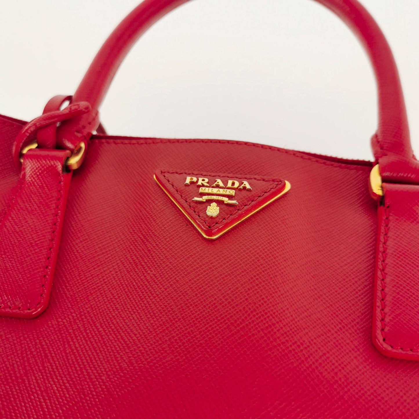 Prada Red Large Galleria