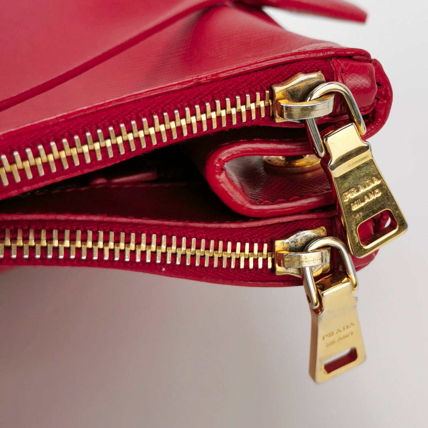 Prada Red Large Galleria