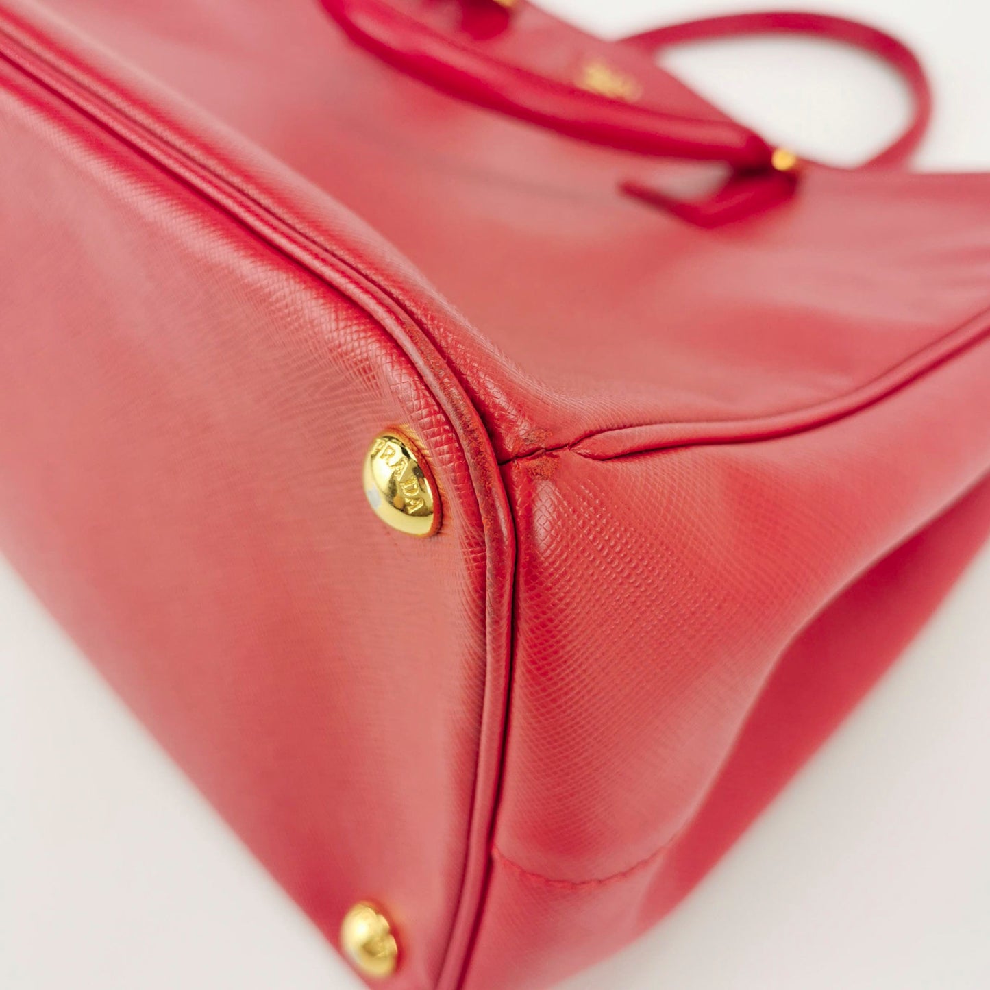 Prada Red Large Galleria