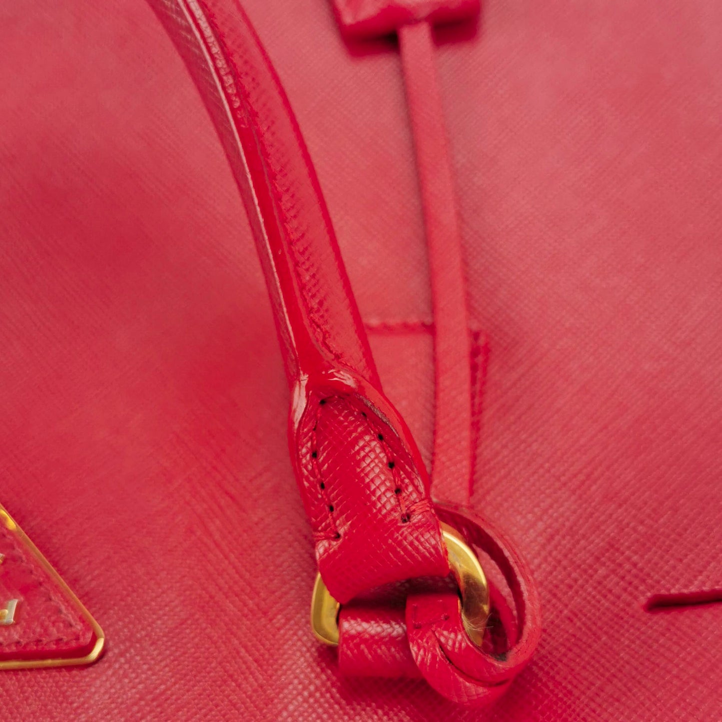 Prada Red Large Galleria