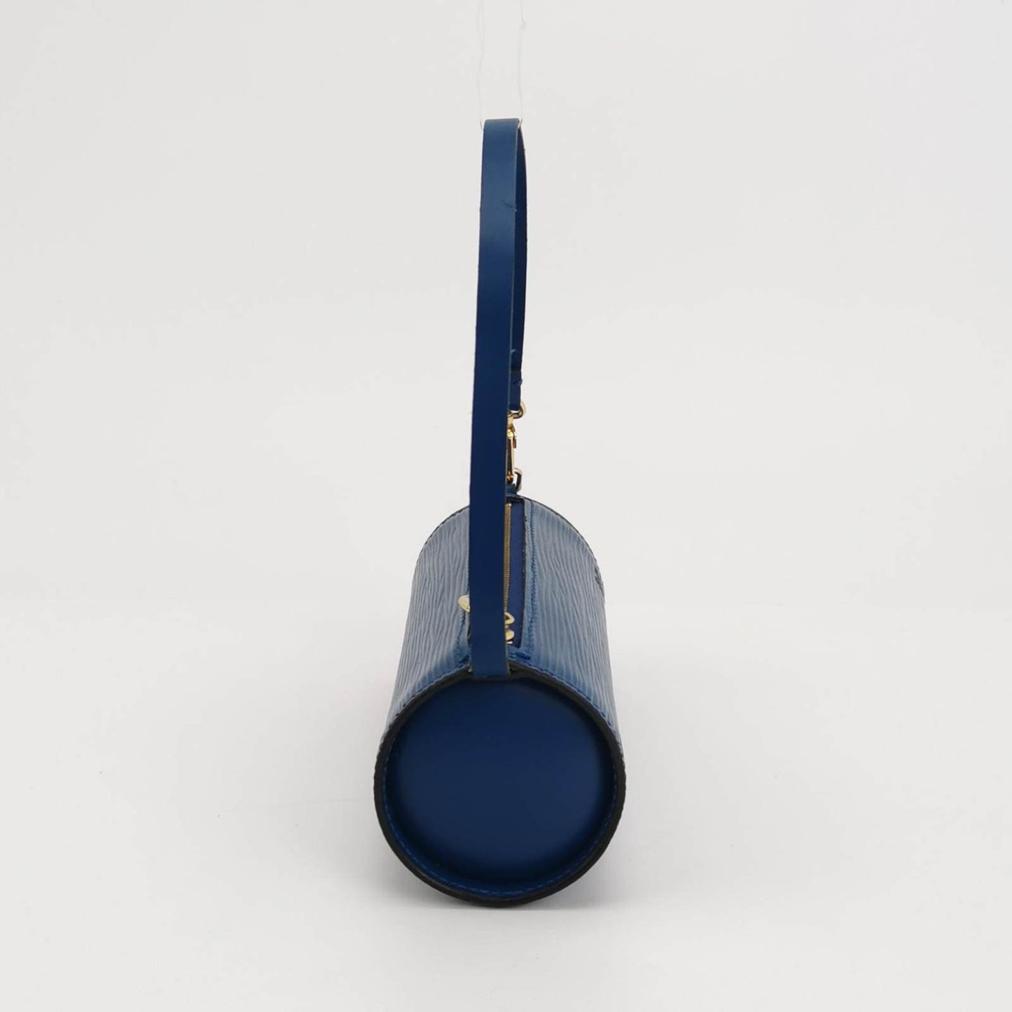 LOUIS VUITTON Blue Soufflot Pouch Hand Bag