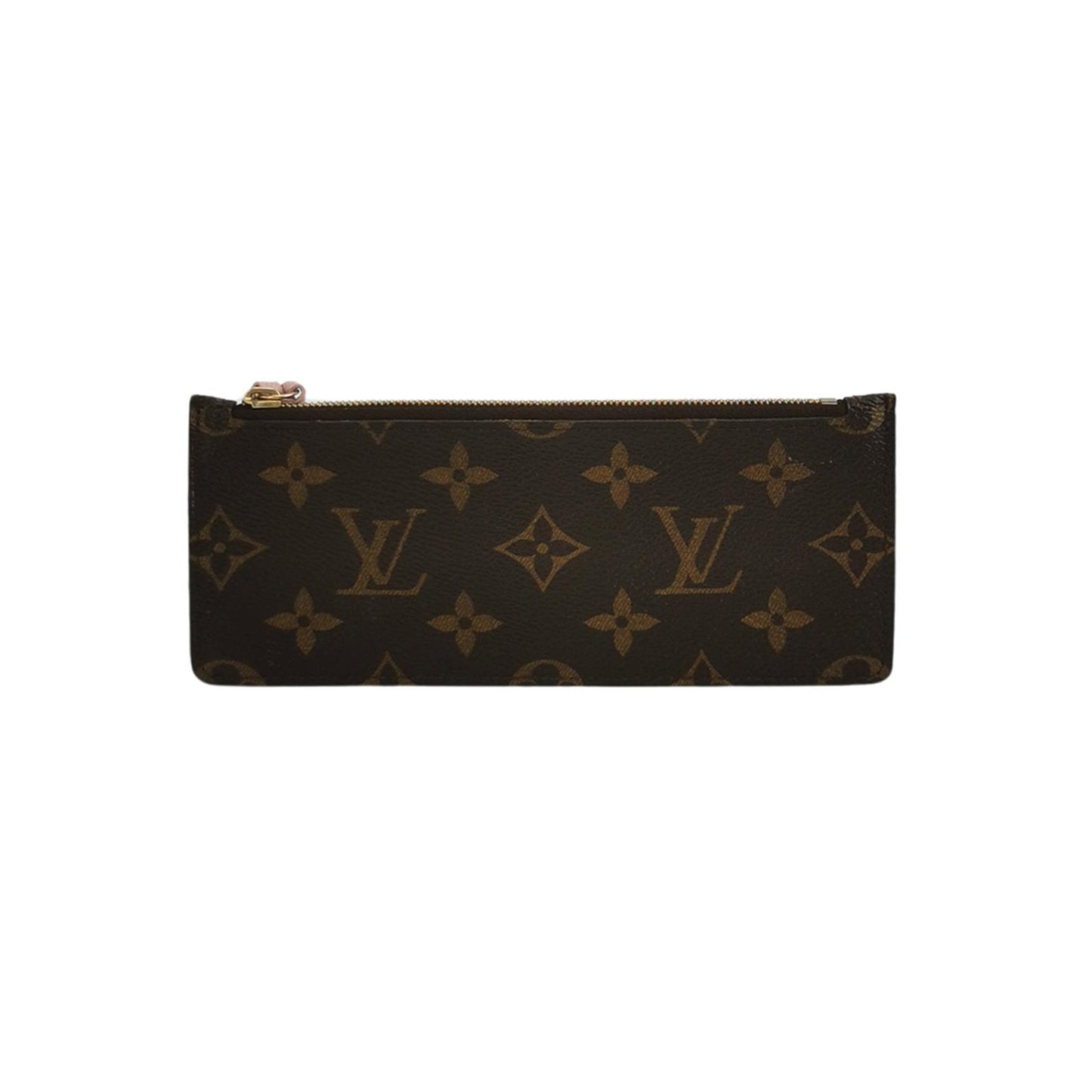 LOUIS VUITTON Monogram Josephine Wallet Zippered Insert Rose Ballerine