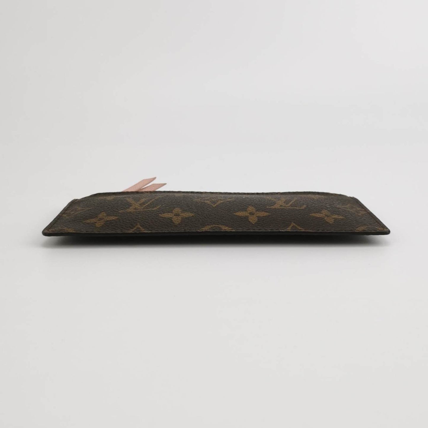 LOUIS VUITTON Monogram Josephine Wallet Zippered Insert Rose Ballerine