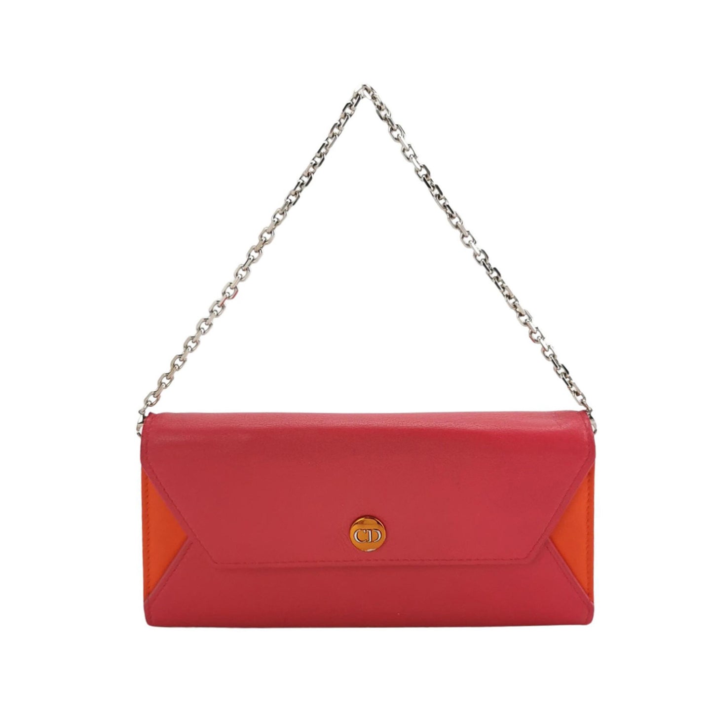 Christian Dior Addict Rendez Vous Wallet on Chain Leather