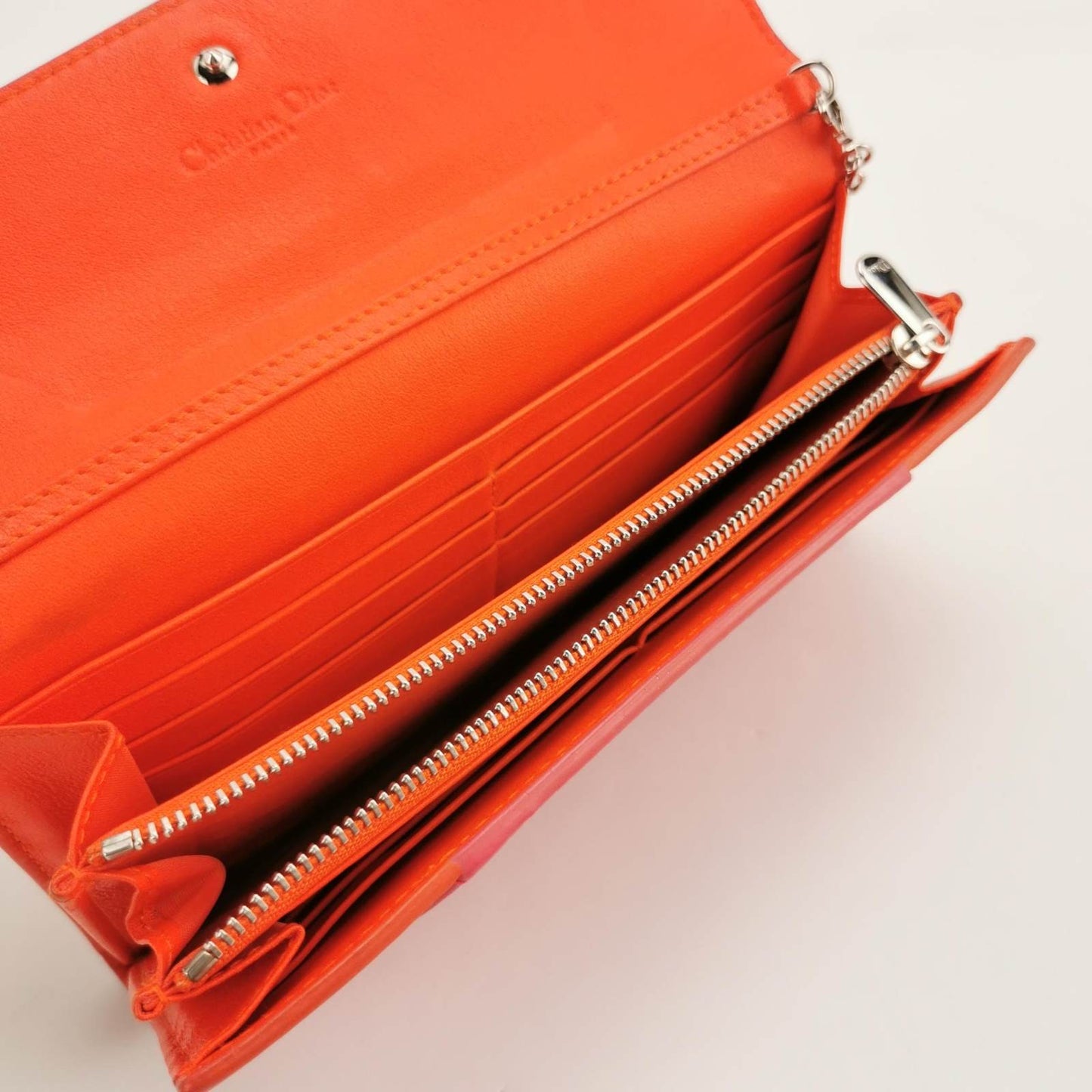 Christian Dior Addict Rendez Vous Wallet on Chain Leather