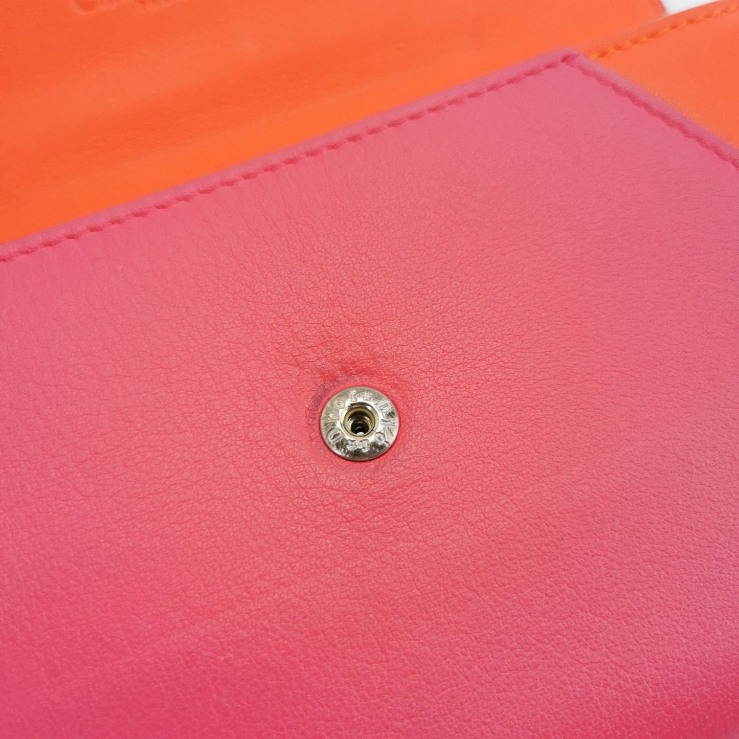 Christian Dior Addict Rendez Vous Wallet on Chain Leather