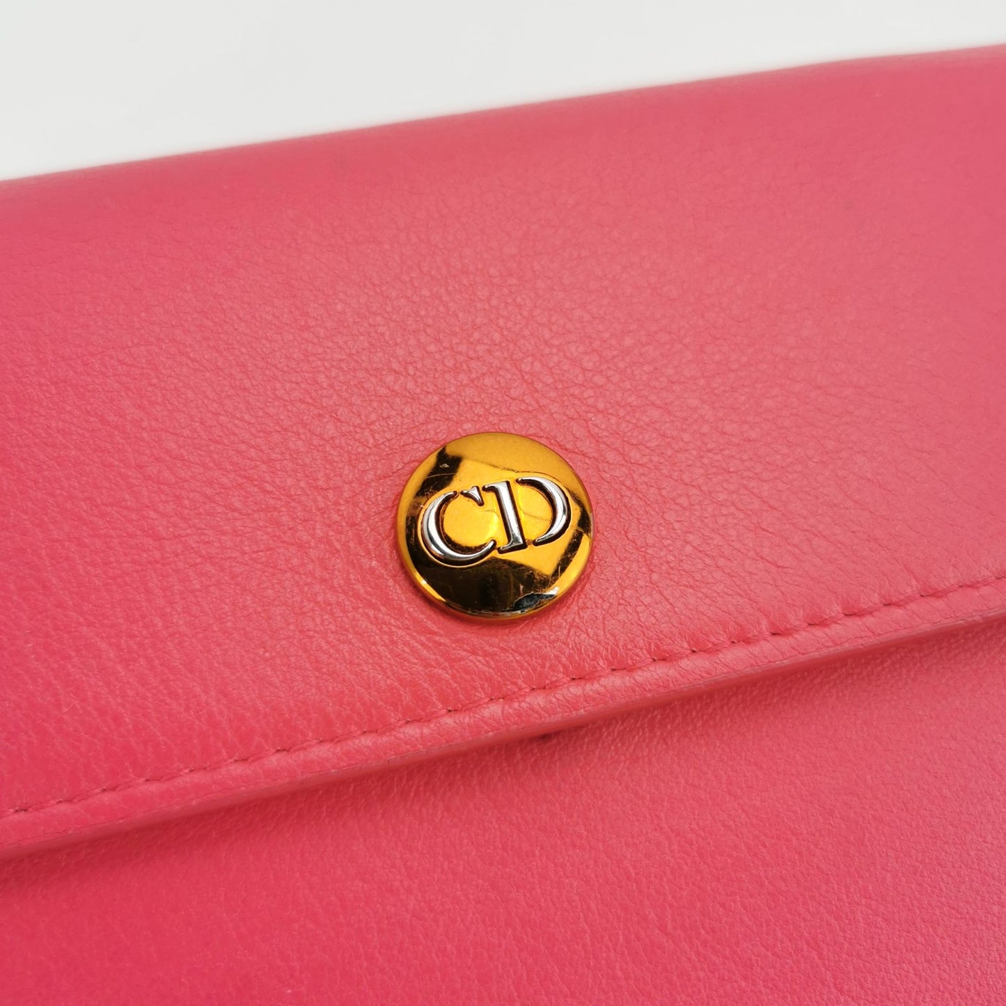 Christian Dior Addict Rendez Vous Wallet on Chain Leather