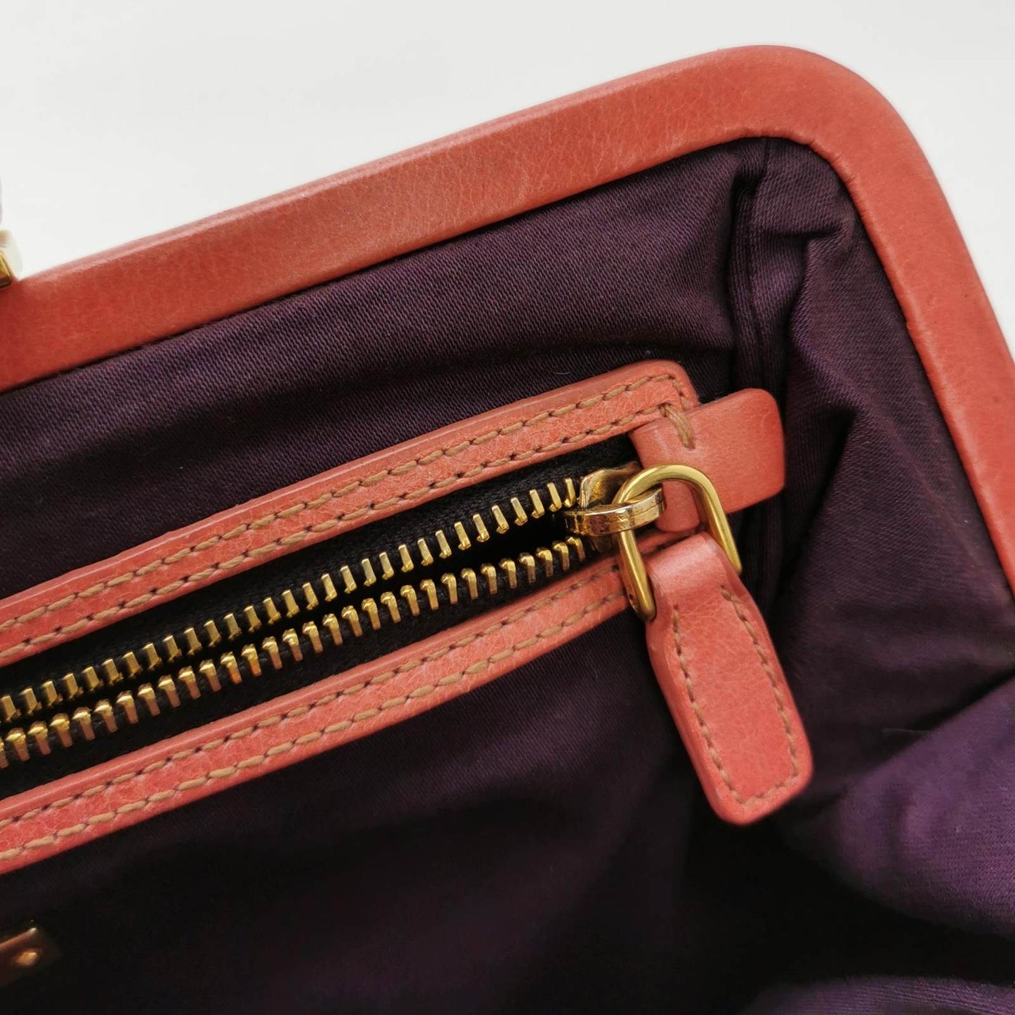 Miu Miu MATELASSÉ LEATHER CLUTCH BAG