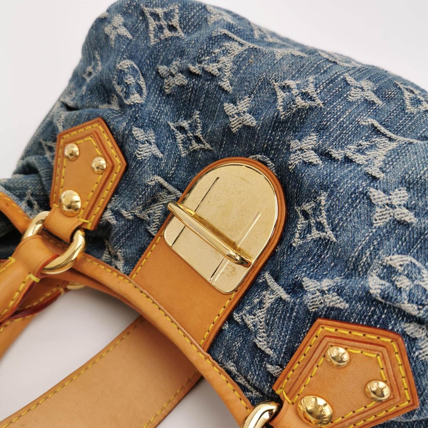 Louis Vuitton Denim Pleats