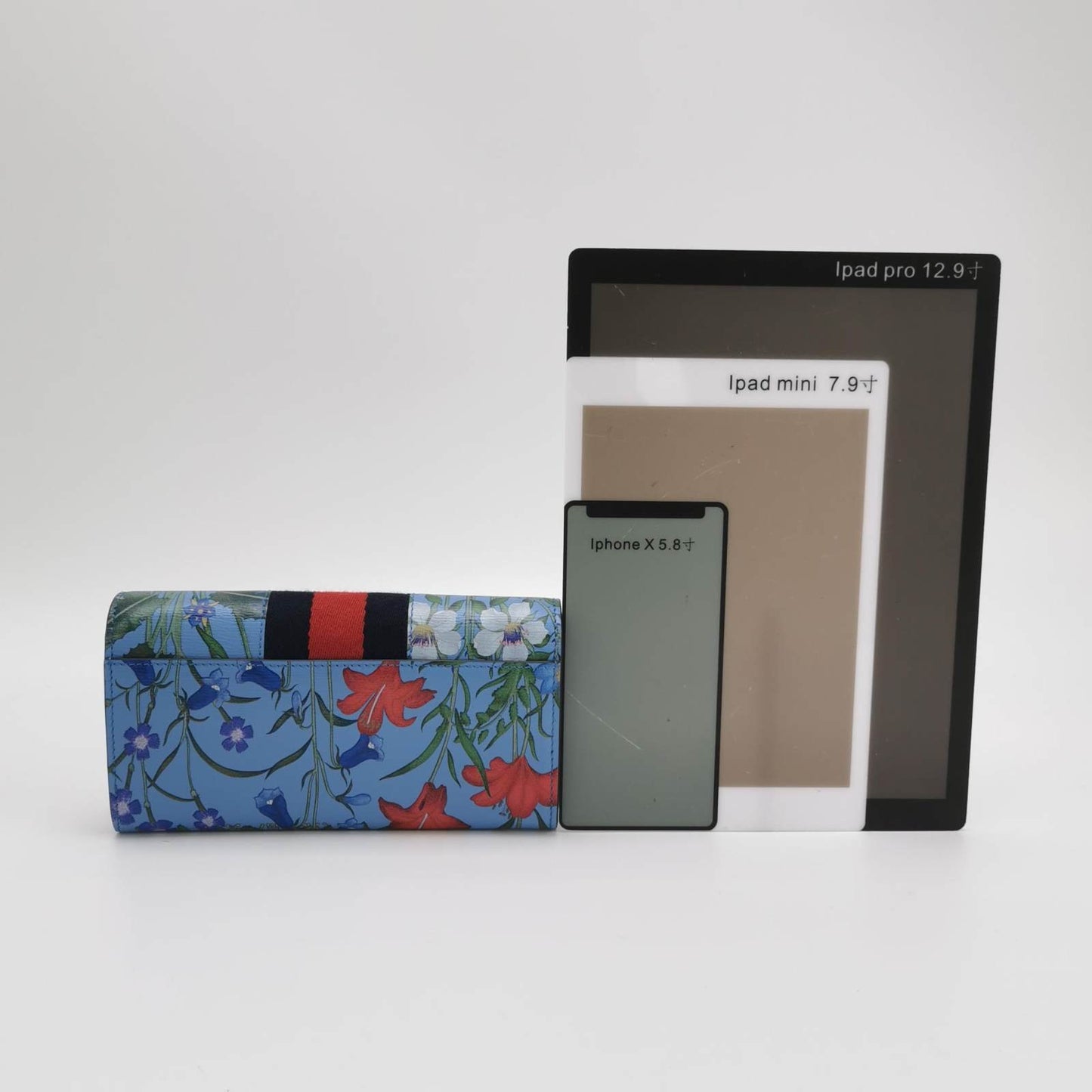 Gucci Blue Leather Sylvie Small Handbag