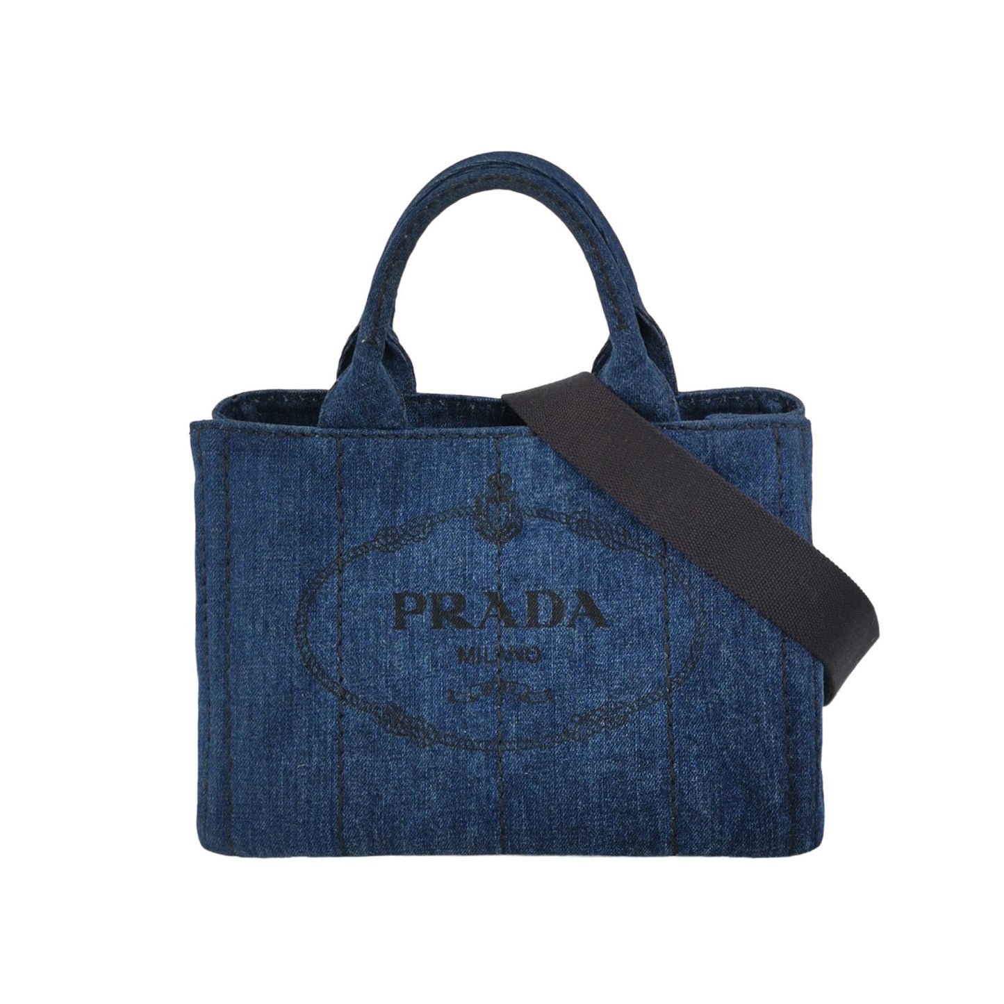 Prada Canapa 2 way Tote Bag