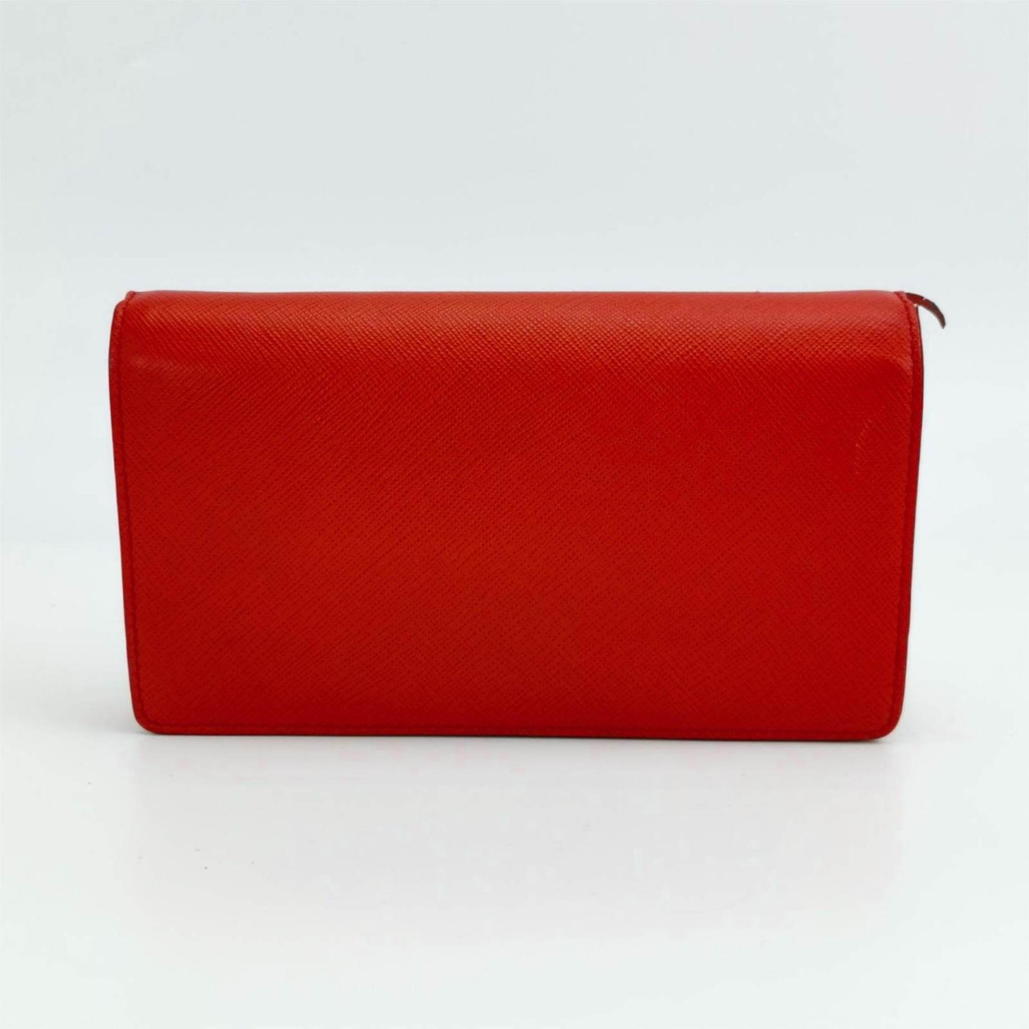 PRADA Vitello Move Clutch with Chain Strap