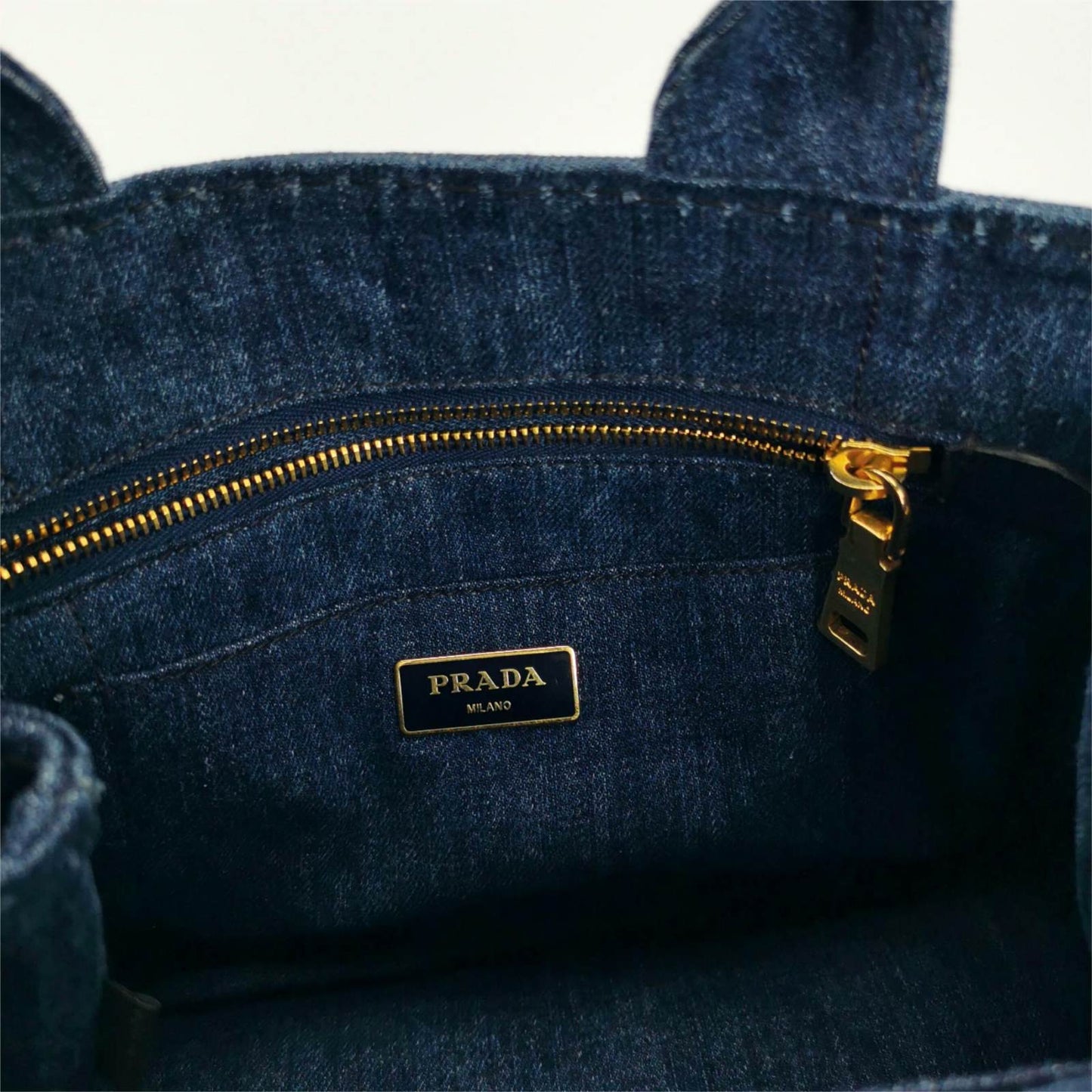 Prada Canapa 2 way Tote Bag