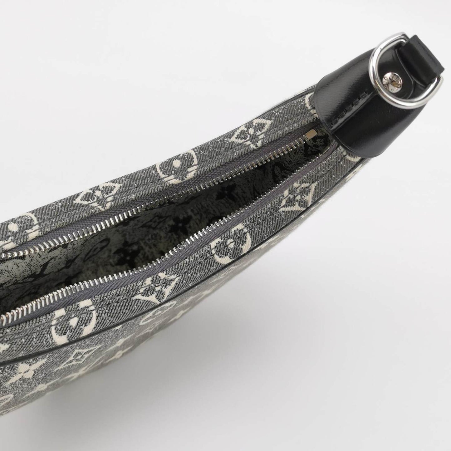 Louis Vuitton Gray Monogram Jacquard Denim Loop PM