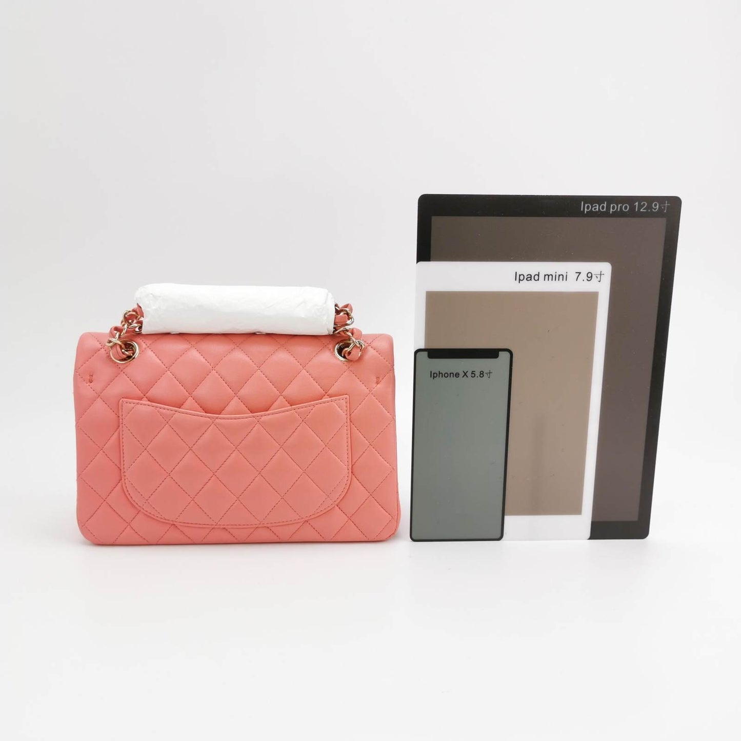 CHANEL Vanity Bags 2WAY Plain Leather Crossbody Logo Shoulder Bags