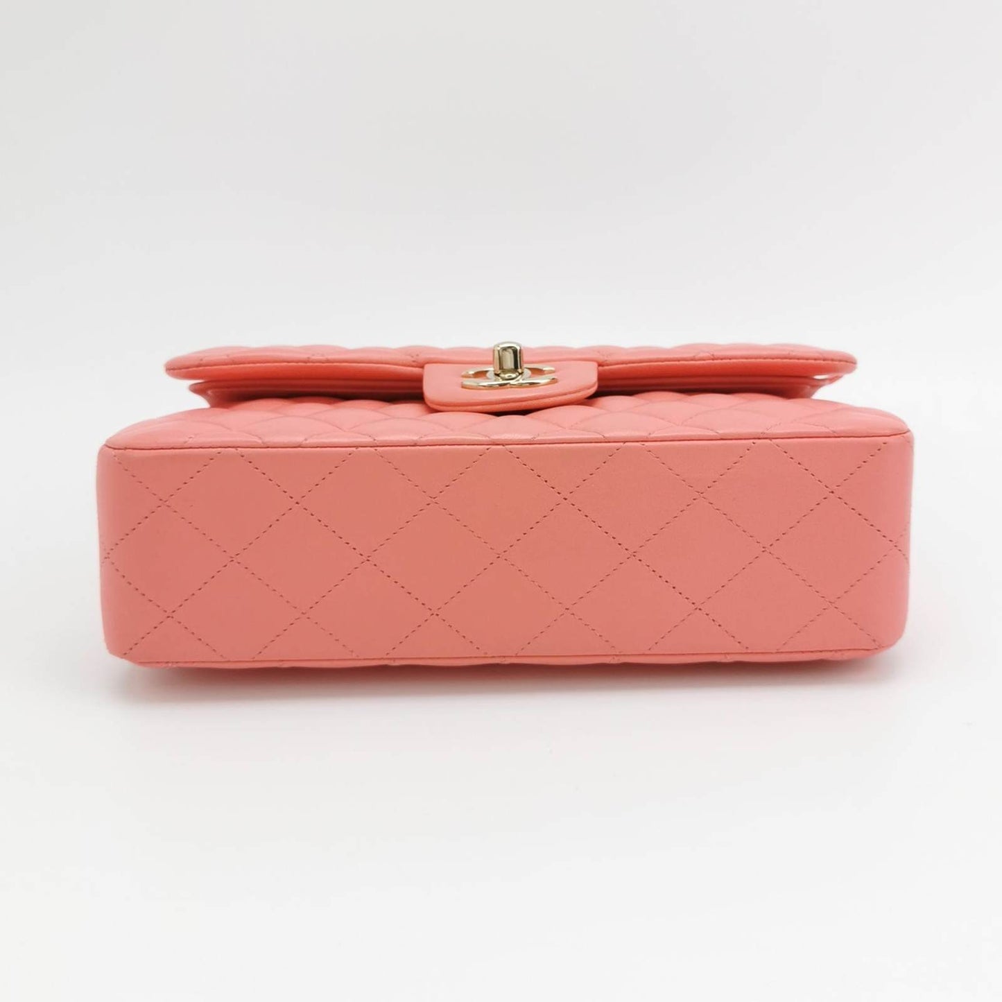 CHANEL Vanity Bags 2WAY Plain Leather Crossbody Logo Shoulder Bags