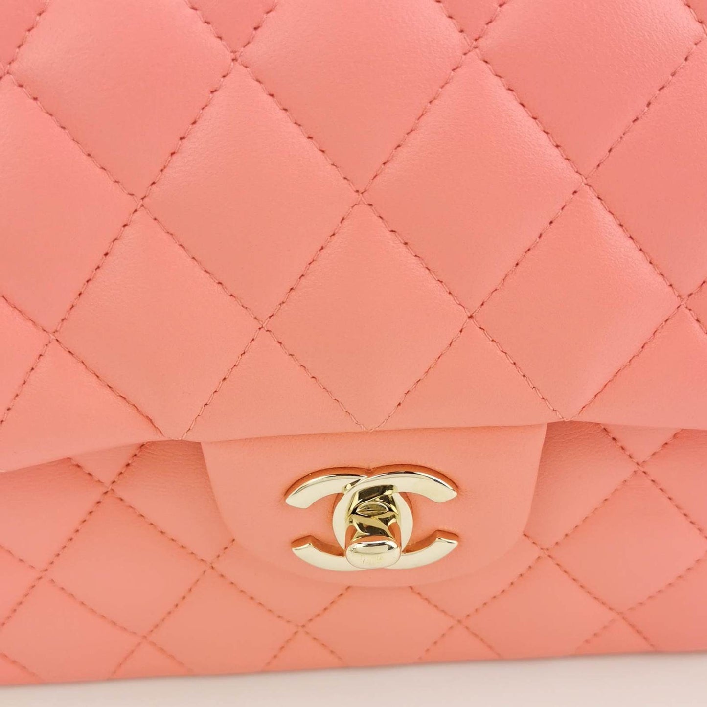 CHANEL Vanity Bags 2WAY Plain Leather Crossbody Logo Shoulder Bags