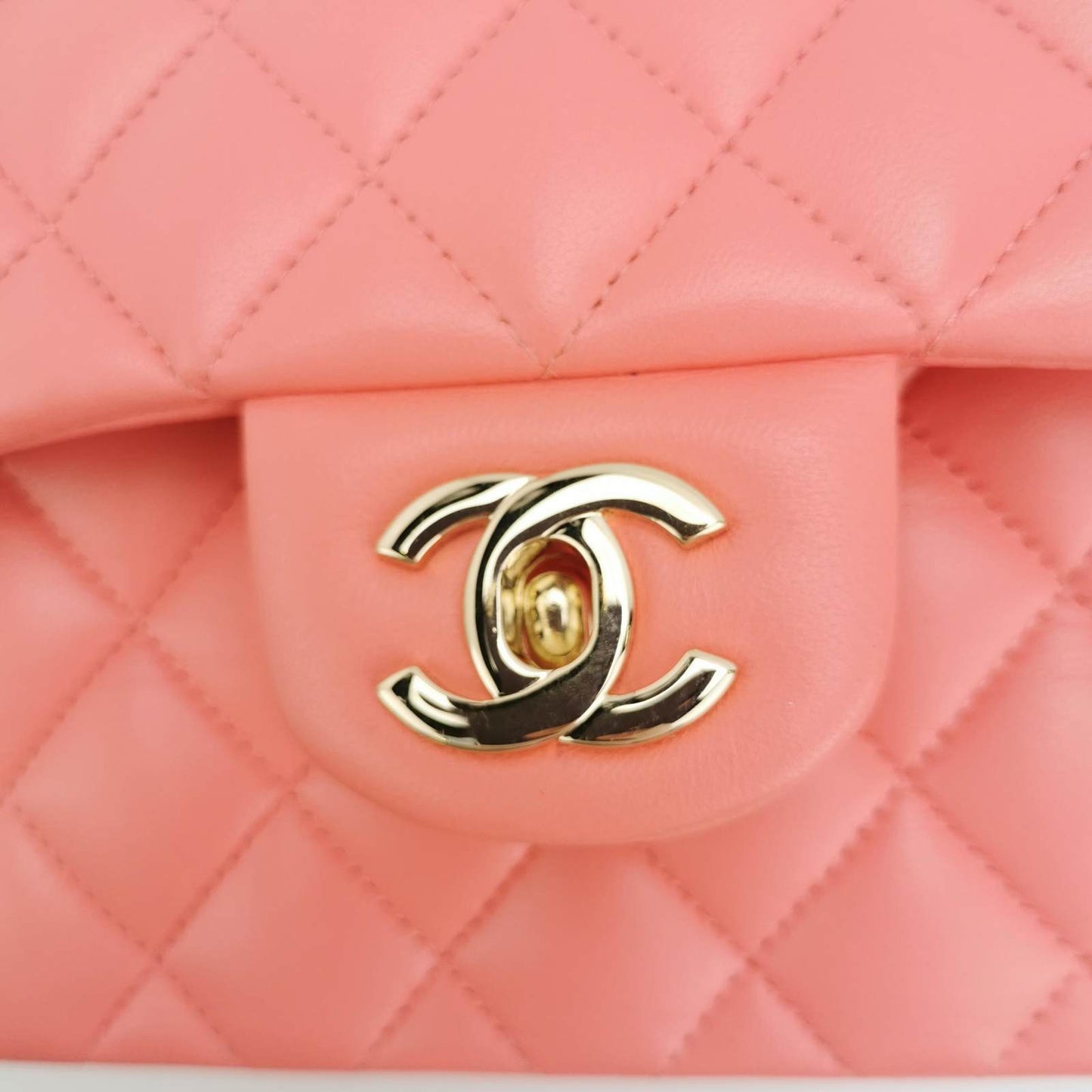 CHANEL Vanity Bags 2WAY Plain Leather Crossbody Logo Shoulder Bags