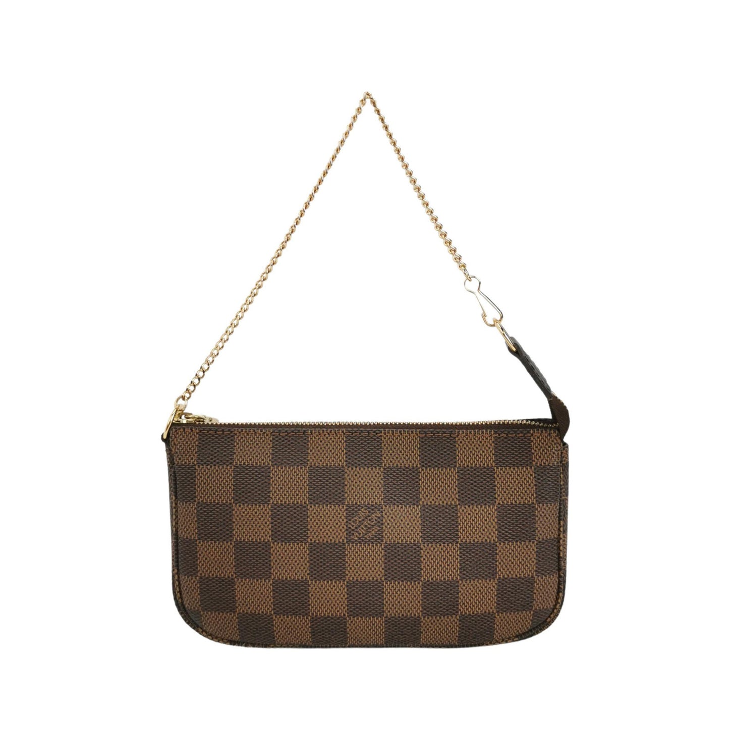 LOUIS VUITTON DAMIER EBENE CANVAS MINI POCHETTE ACCESSOIRES