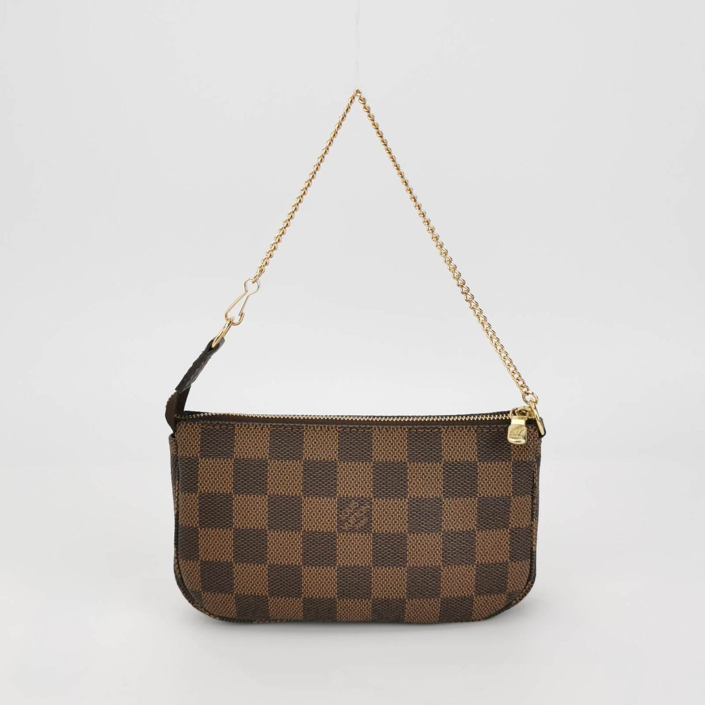 LOUIS VUITTON DAMIER EBENE CANVAS MINI POCHETTE ACCESSOIRES