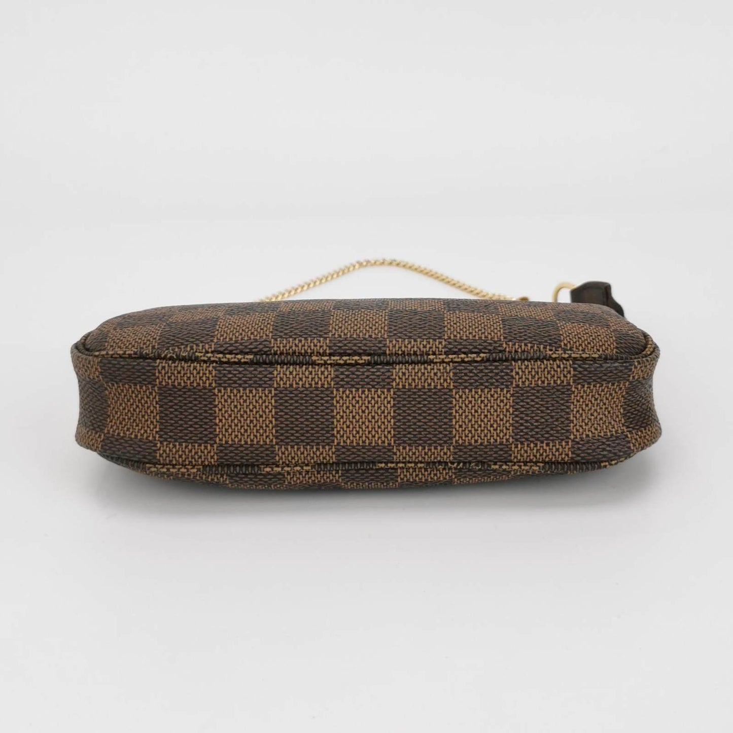 LOUIS VUITTON DAMIER EBENE CANVAS MINI POCHETTE ACCESSOIRES