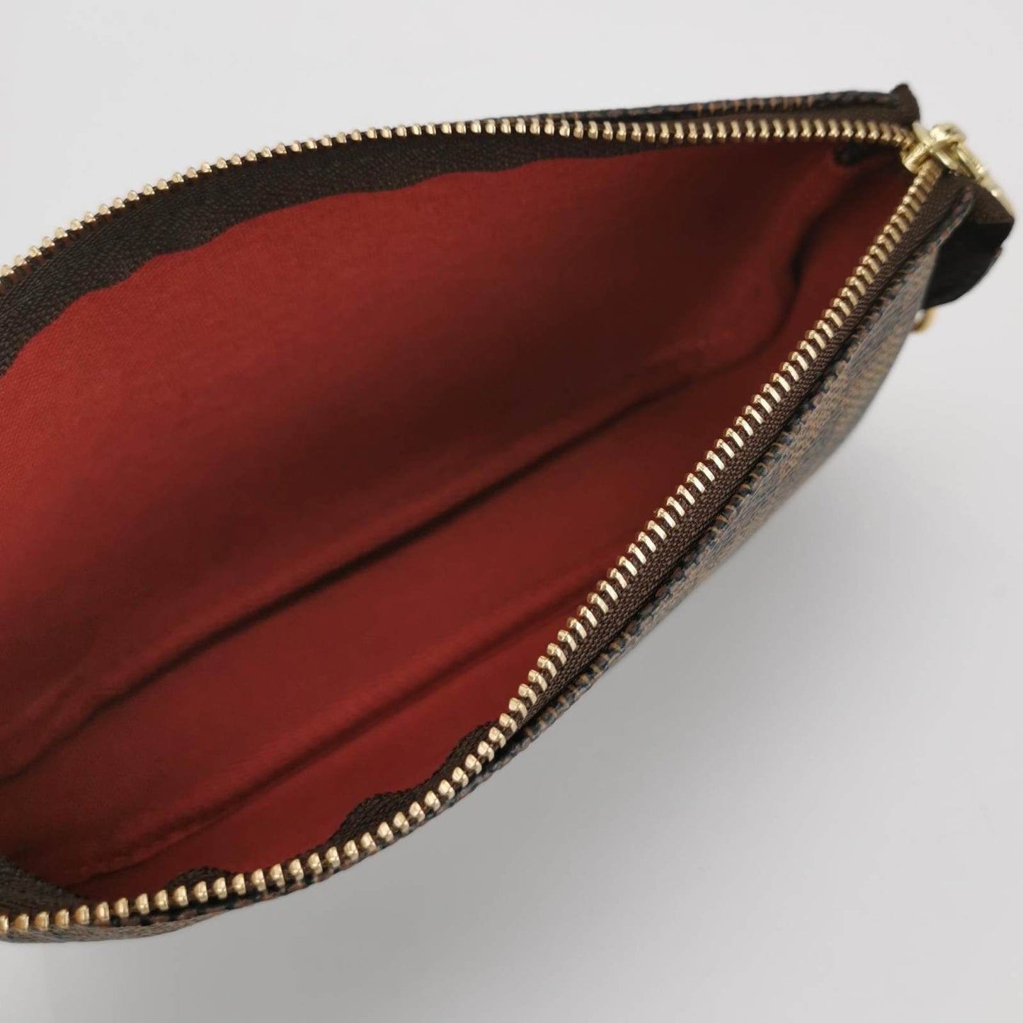 LOUIS VUITTON DAMIER EBENE CANVAS MINI POCHETTE ACCESSOIRES