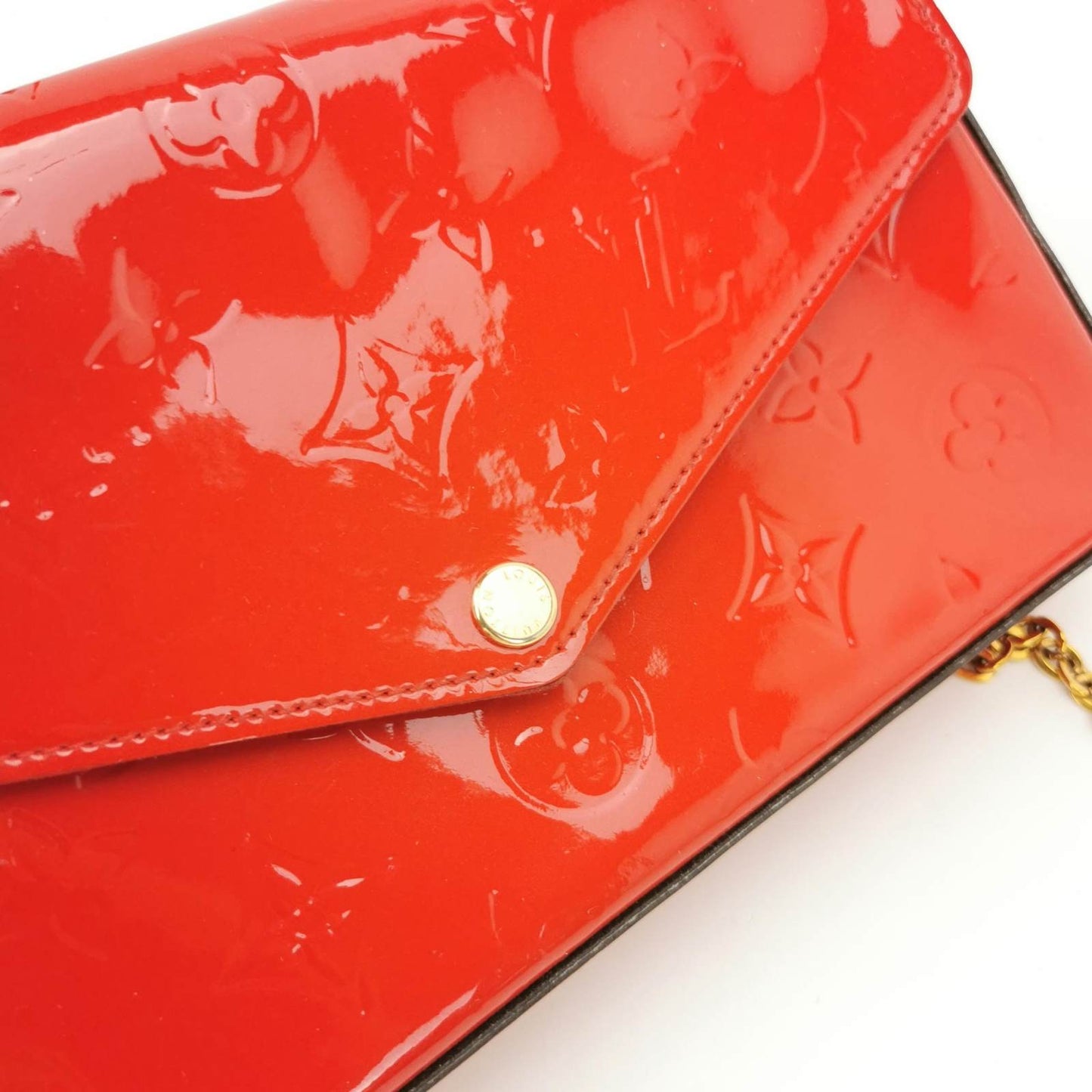 LOUIS VUITTON Pochette Felicie shoulder Chain Wallet