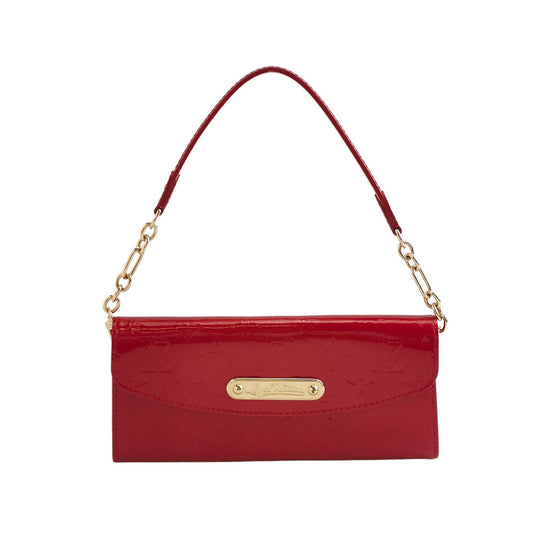 Louis Vuitton Sunset Clutch Vernis Red