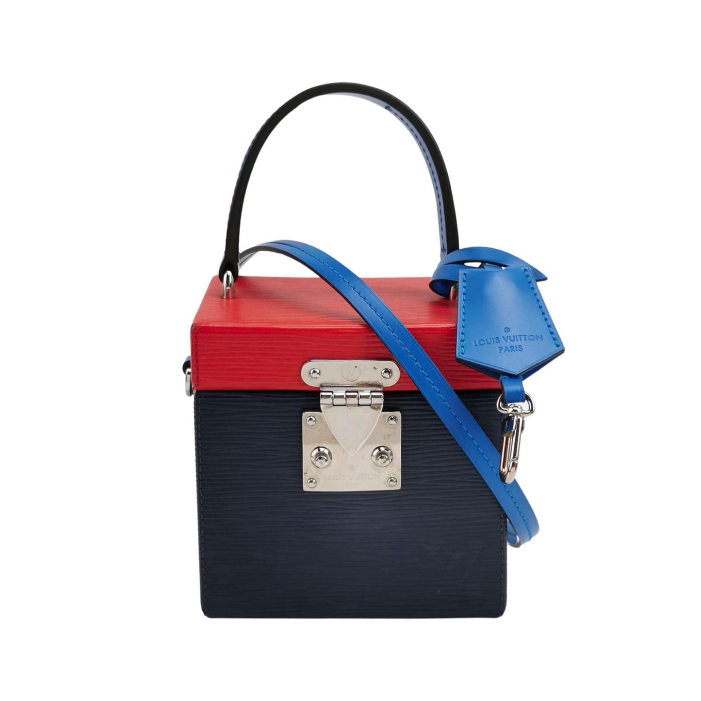 Louis Vuitton Bags Louis Vuitton Indigo & Coquelicot Epi Bleecker Box