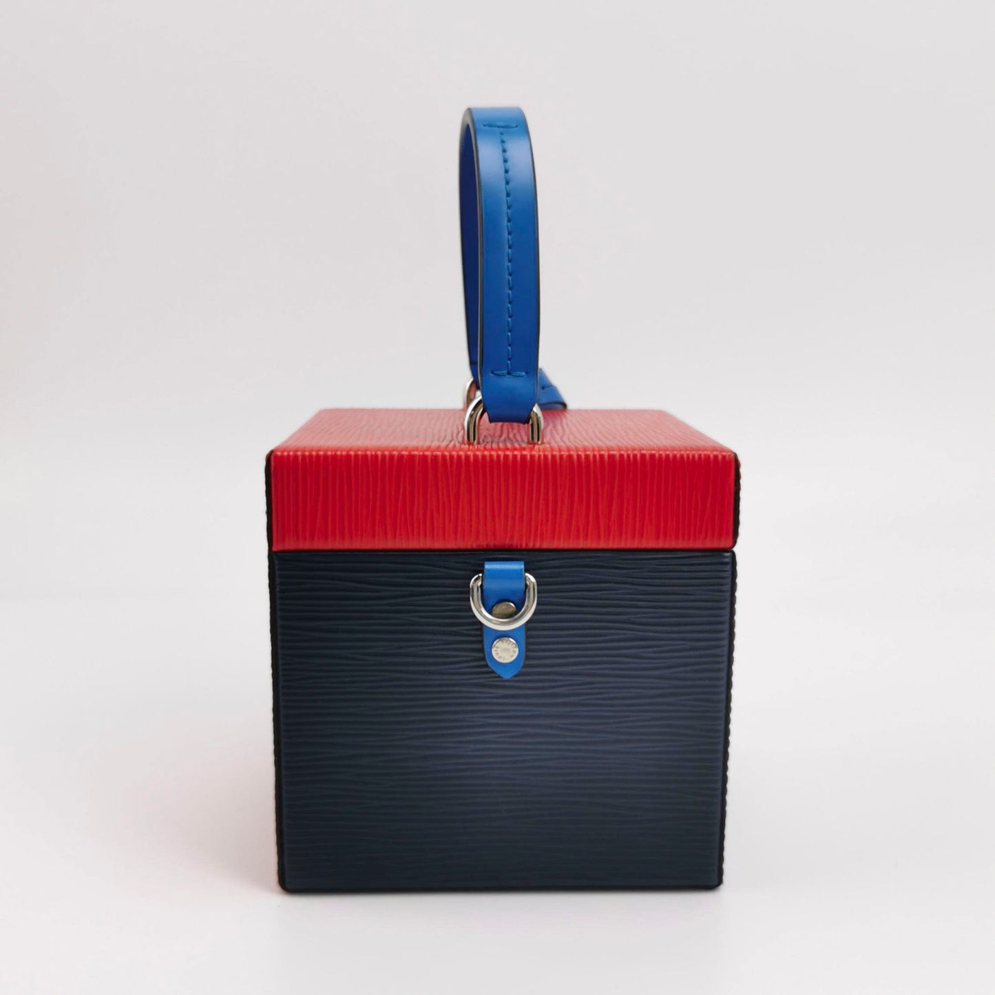 Louis Vuitton Bags Louis Vuitton Indigo & Coquelicot Epi Bleecker Box