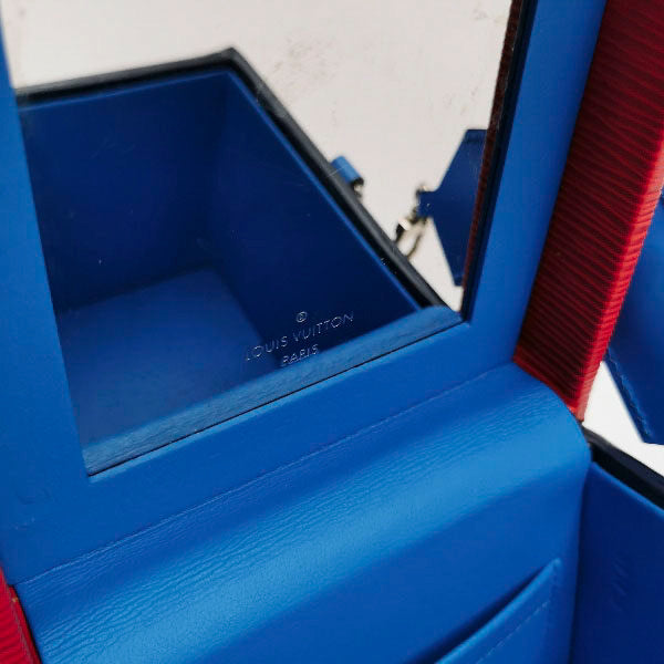 Louis Vuitton Bags Louis Vuitton Indigo & Coquelicot Epi Bleecker Box
