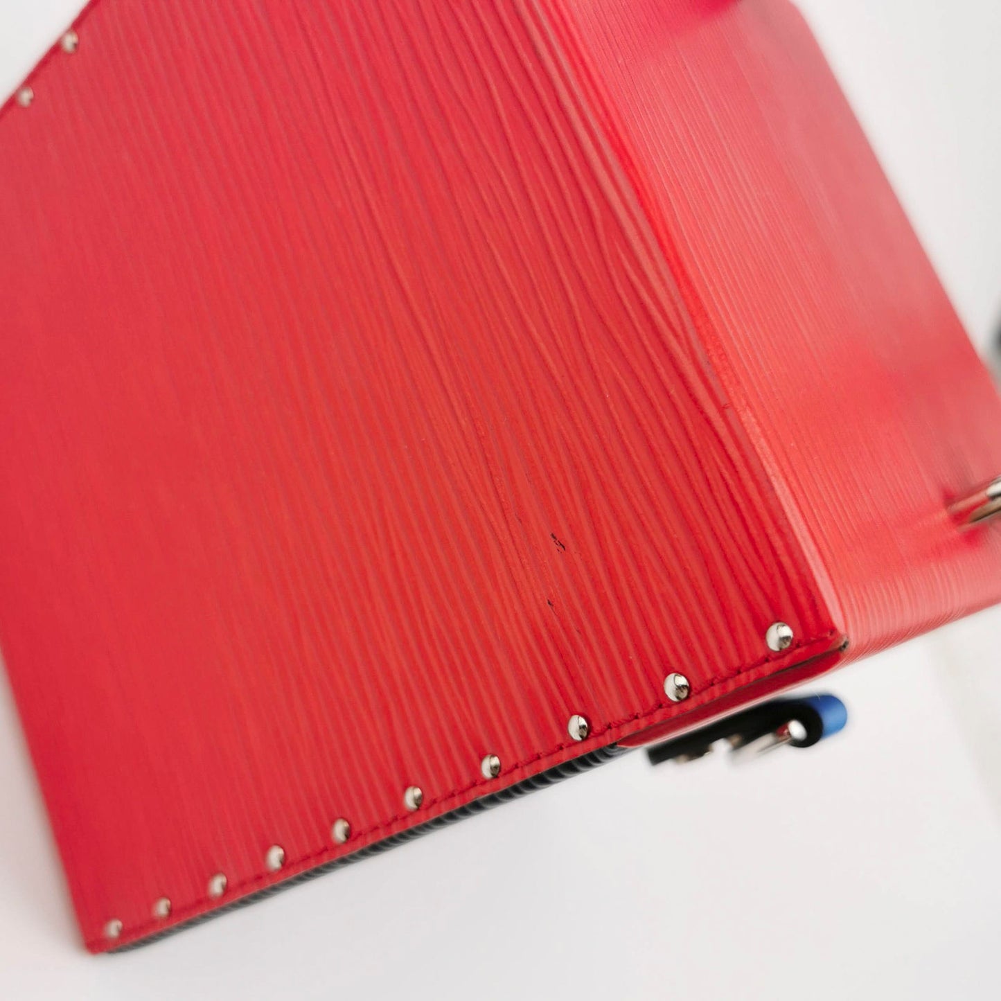 Louis Vuitton Bags Louis Vuitton Indigo & Coquelicot Epi Bleecker Box