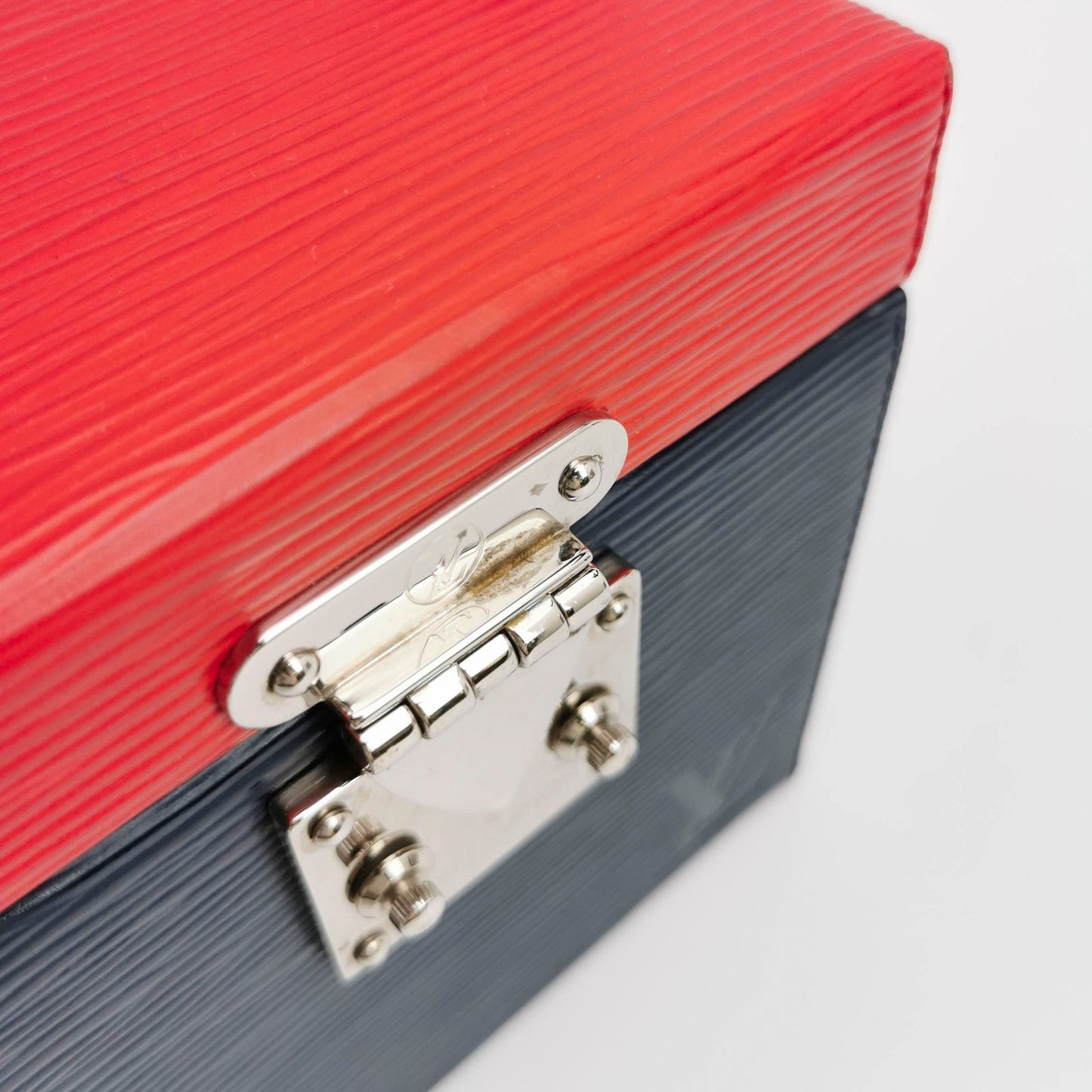 Louis Vuitton Bags Louis Vuitton Indigo & Coquelicot Epi Bleecker Box