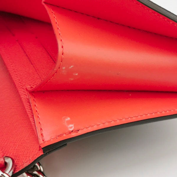 LOUIS VUITTON Flamingo Monogram Canvas Totem Chain Wallet Bag