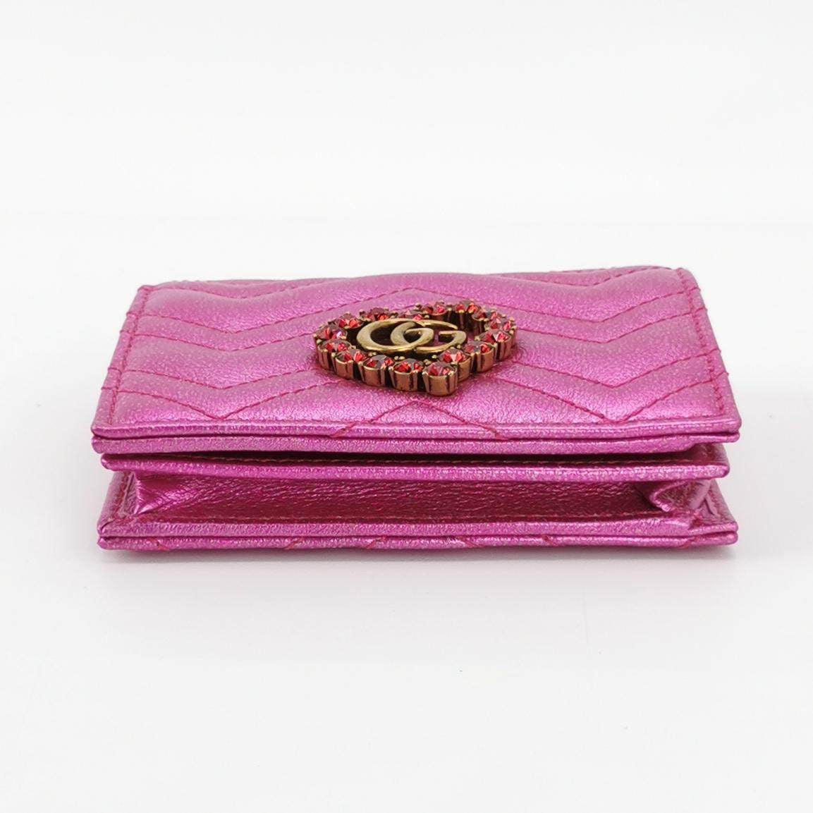 Gucci valentine's day card case wallet