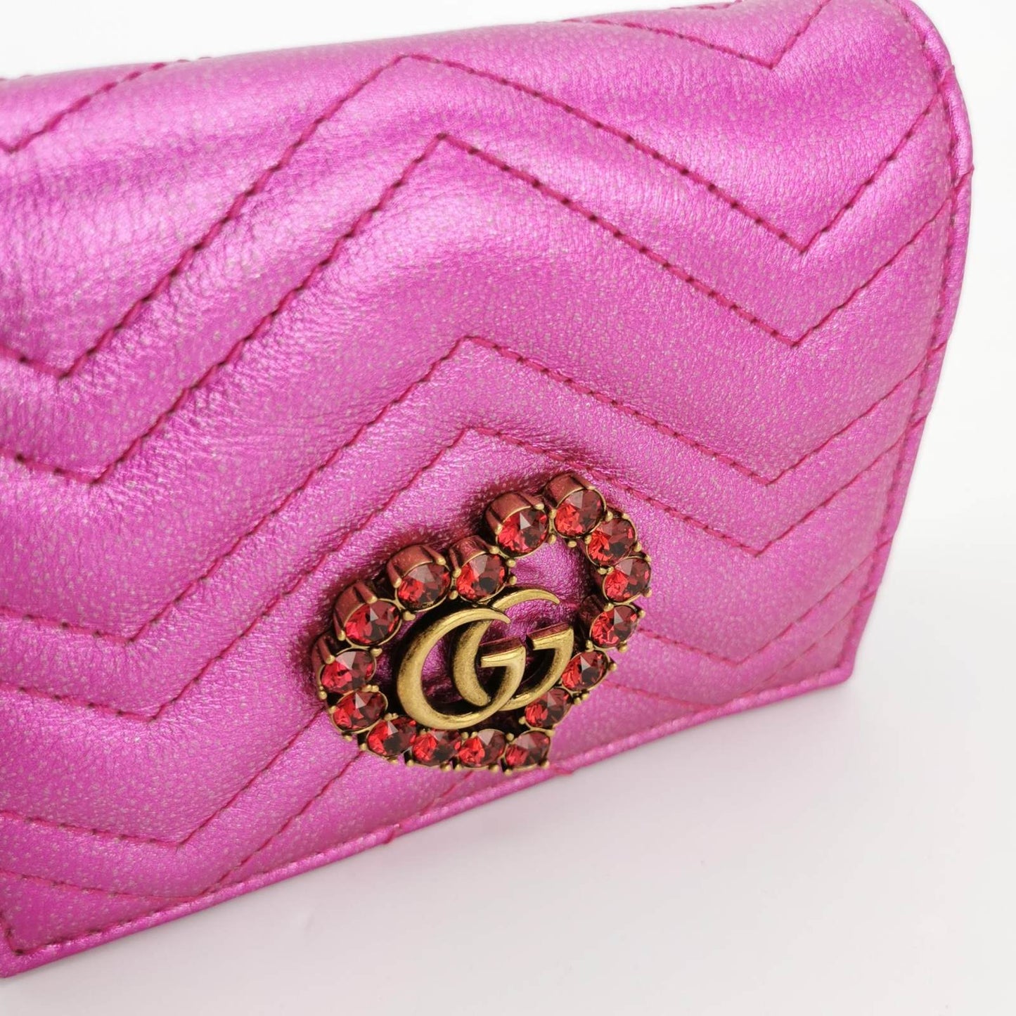 Gucci valentine's day card case wallet