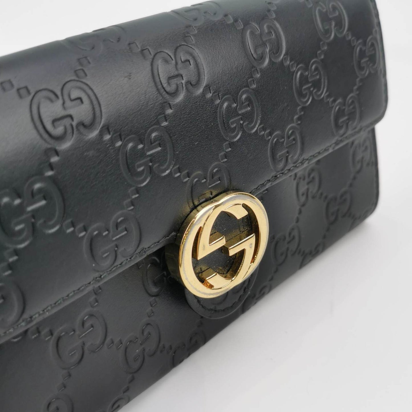 Guccissima Icon Long Wallet