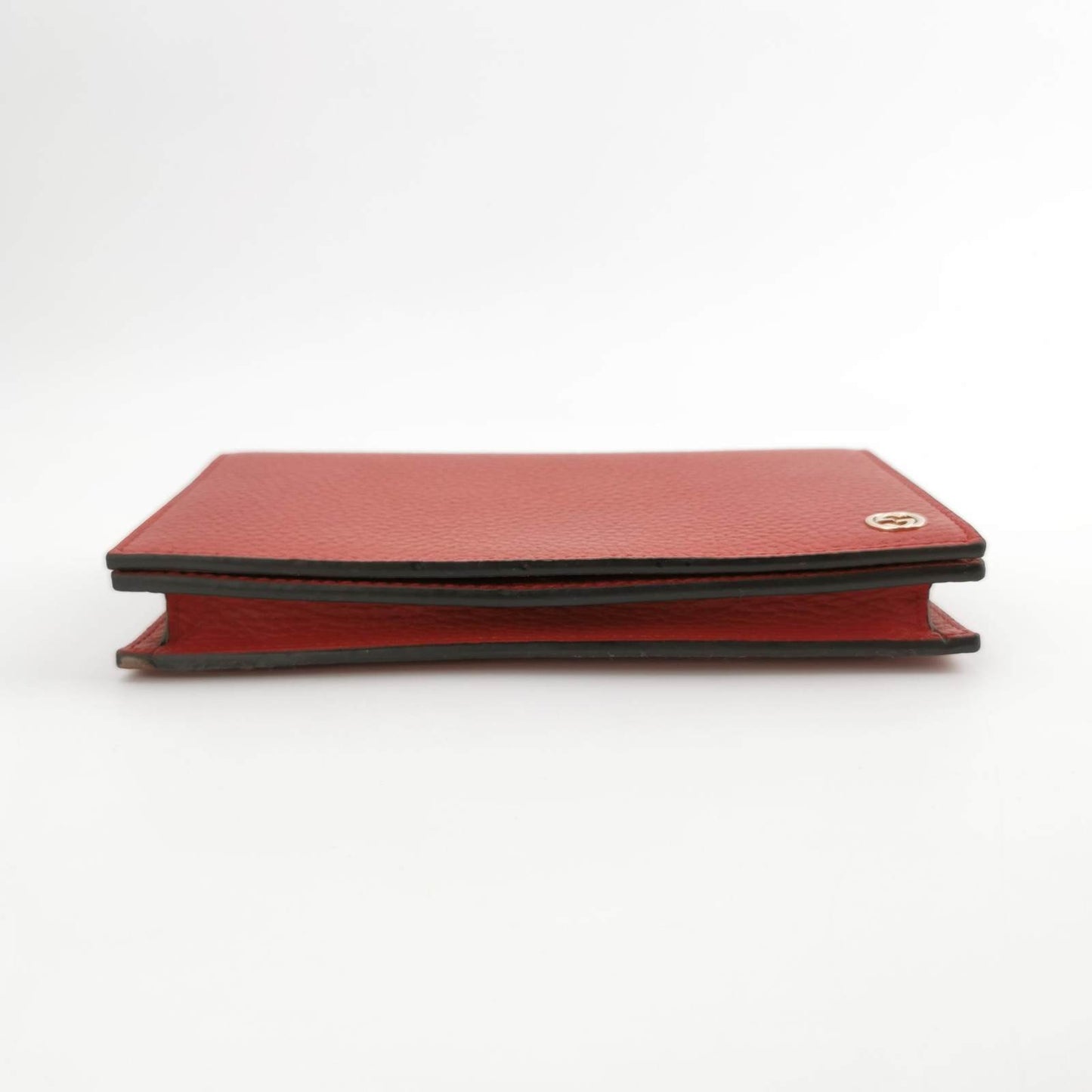 Gucci Red Leather Betty Wallet on Chain