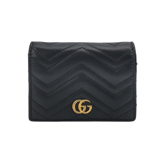 Gucci Women GG Marmont Quilted Leather Wallet