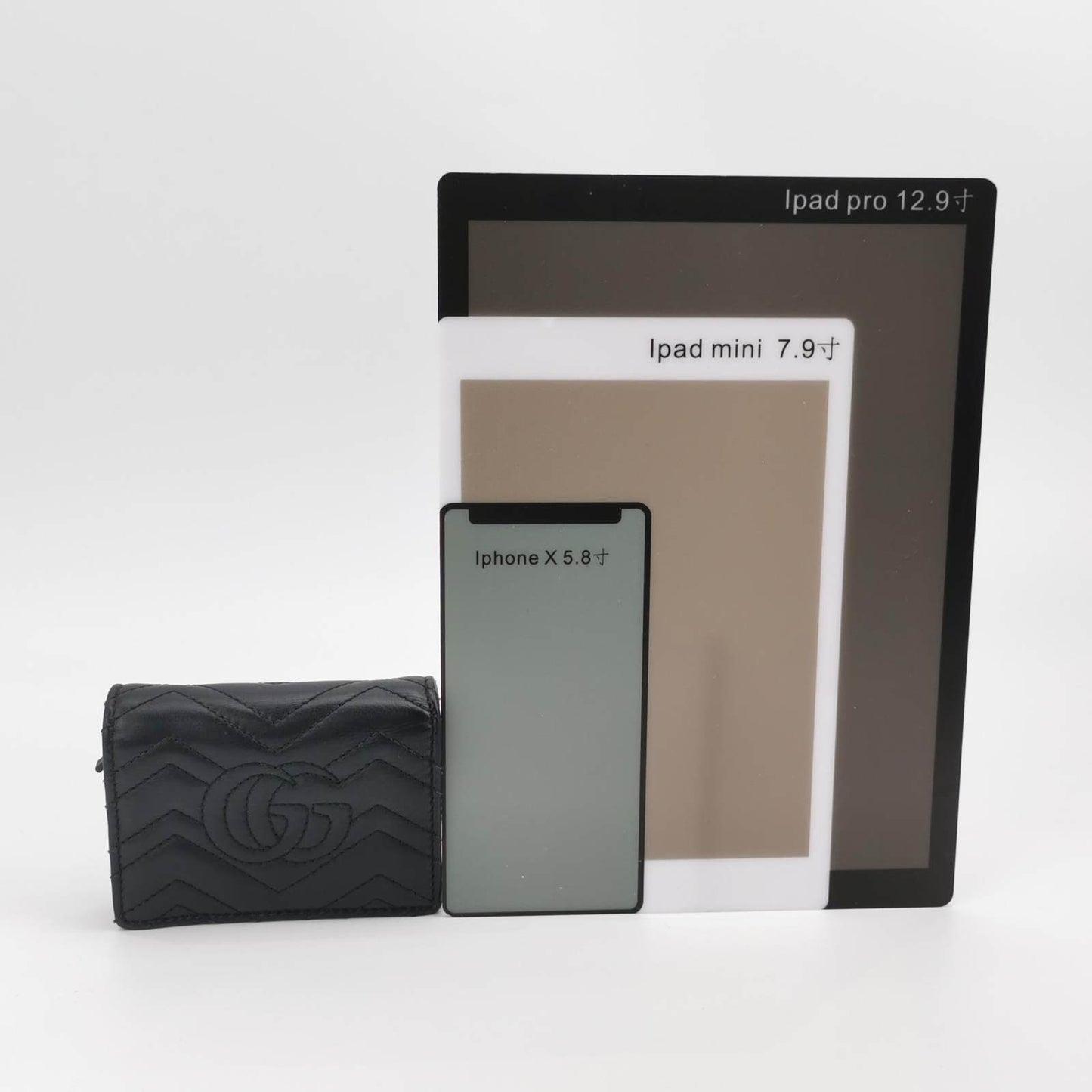 Gucci Women GG Marmont Quilted Leather Wallet