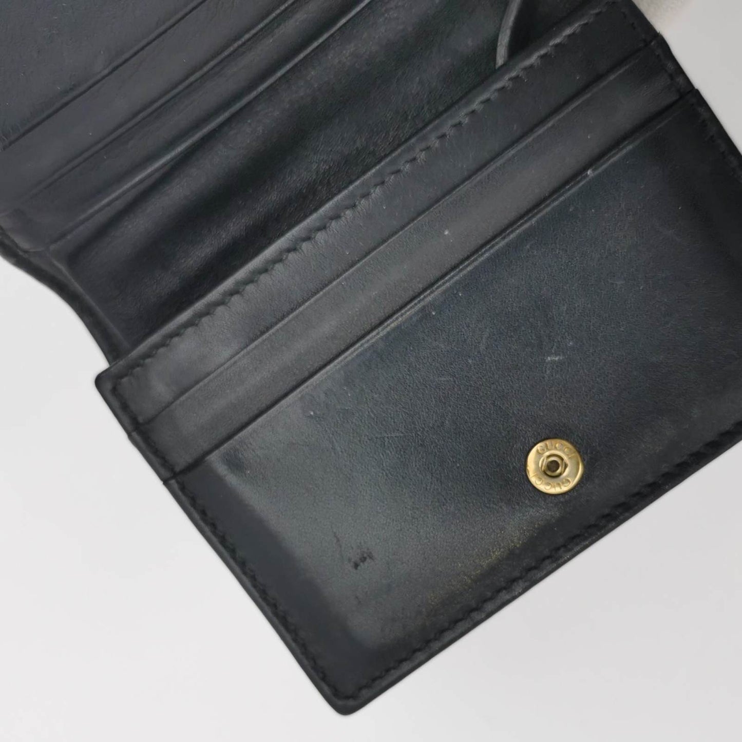 Gucci Women GG Marmont Quilted Leather Wallet