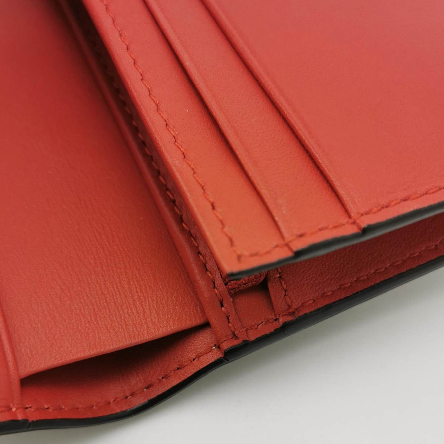 Gucci Card Case Wallet GG Supreme Rainbow Beige/Hibiscus Red