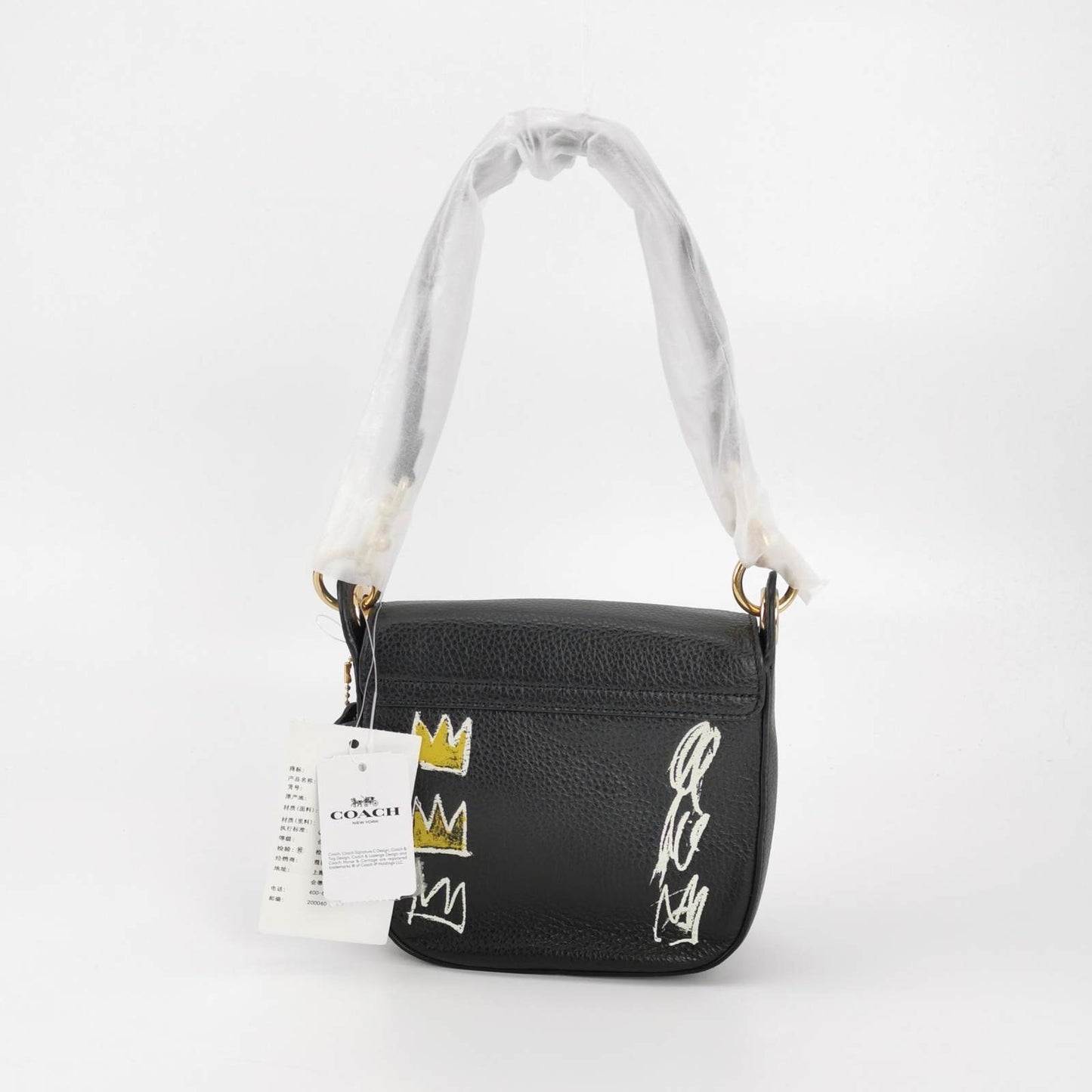 Coach X Jean Michel Basquiat Kleo Shoulder Bag