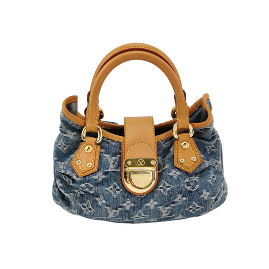 Louis Vuitton Denim Pleats