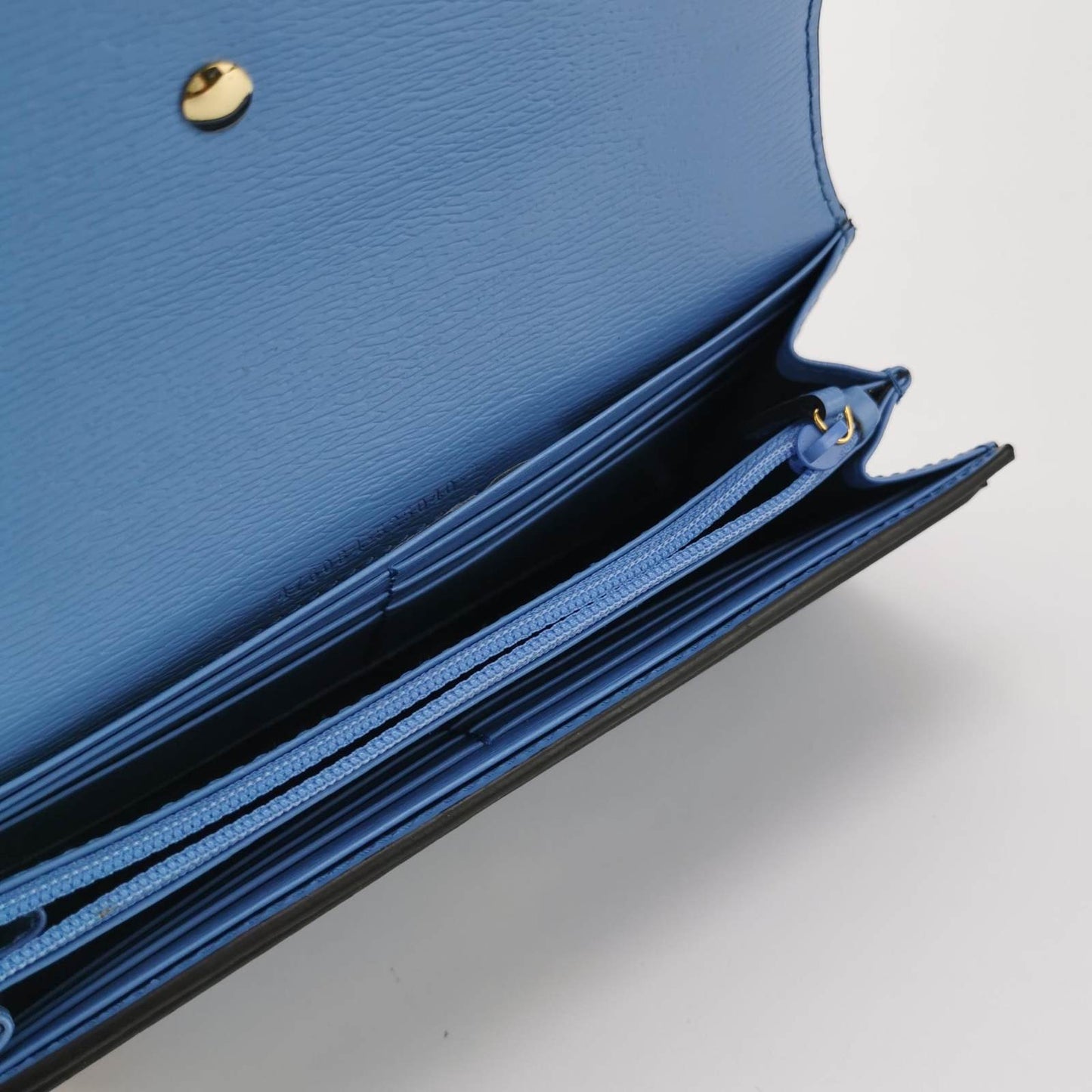 Gucci Blue Leather Sylvie Small Handbag