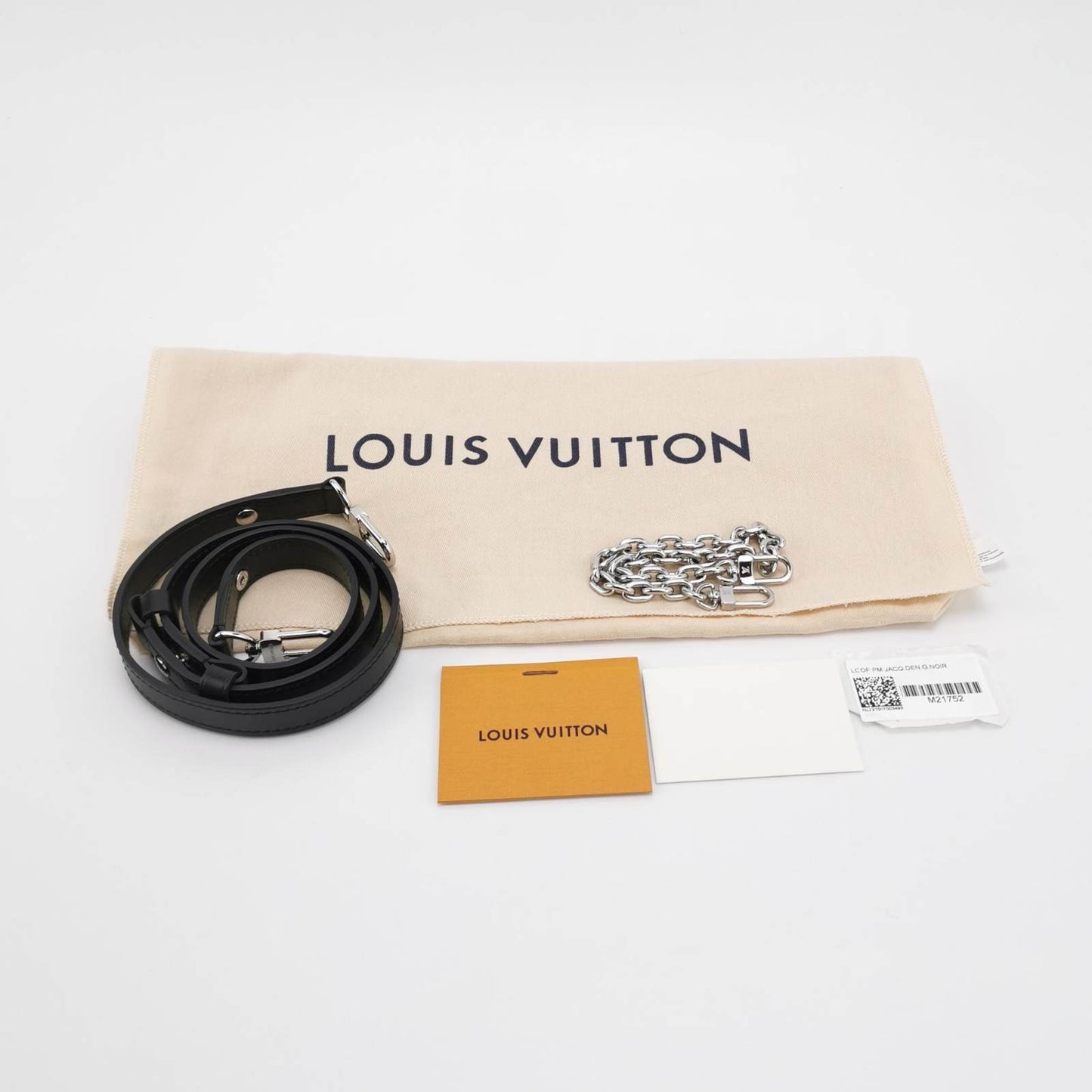 Louis Vuitton Gray Monogram Jacquard Denim Loop PM