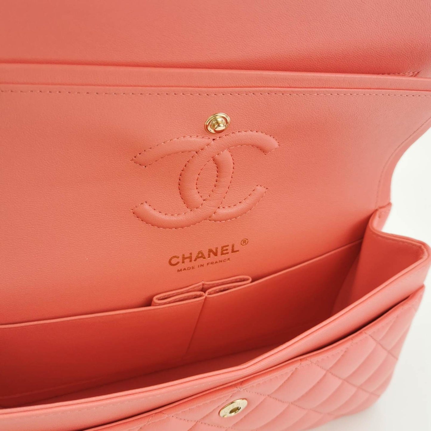 CHANEL Vanity Bags 2WAY Plain Leather Crossbody Logo Shoulder Bags